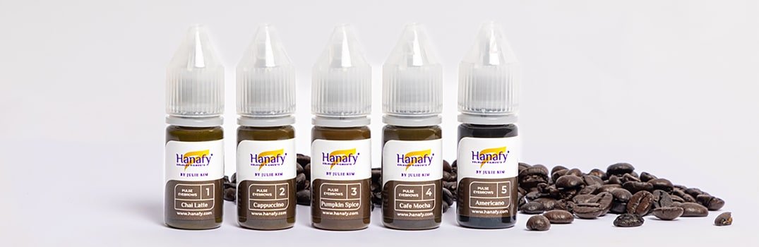 Hanafy Brow Pigments - Tina Davies Professional