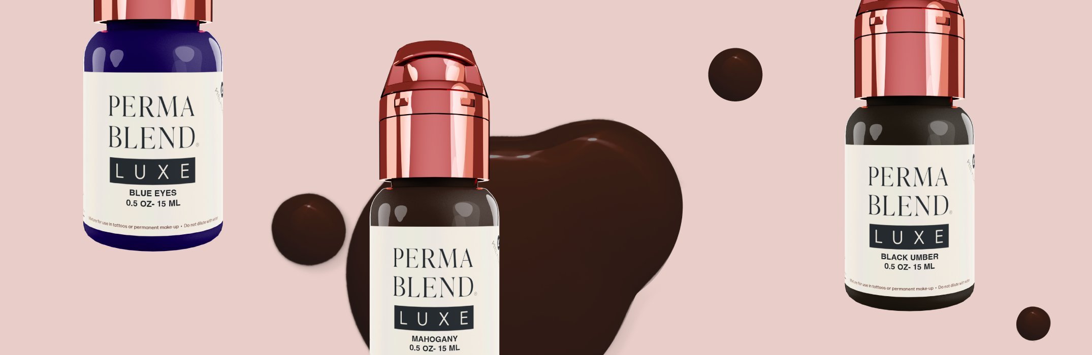 Perma Blend Eyeliner Pigments - Permanent Makeup Supplies - Tina Davies Professional