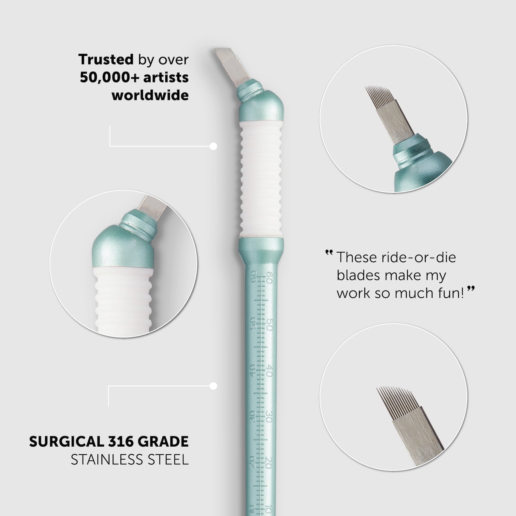 14 Curved Microblade - Tina Davies Professional
