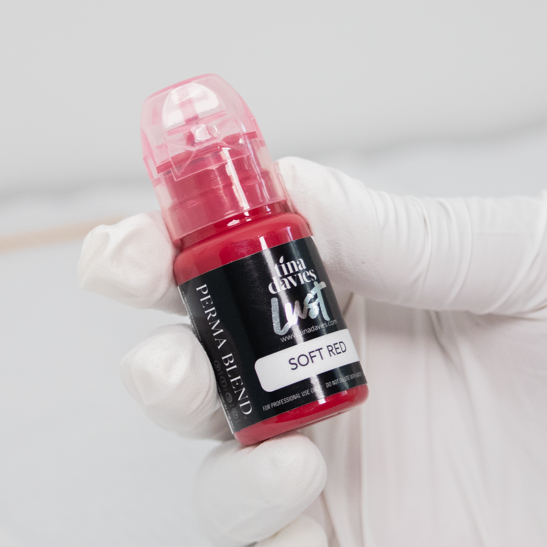 Tina Davies x Perma Blend Lust Lip Pigments - Lust Soft Red Lip Blushing Permanent Makeup Pigments