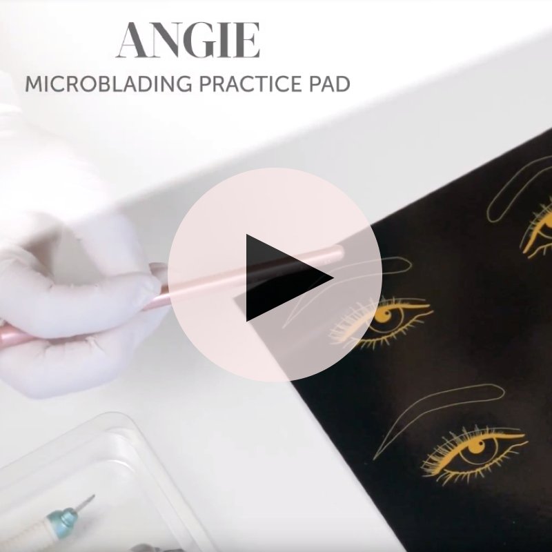 Angie Practice Pad for Microblading Artists Training - Tina Davies Professional