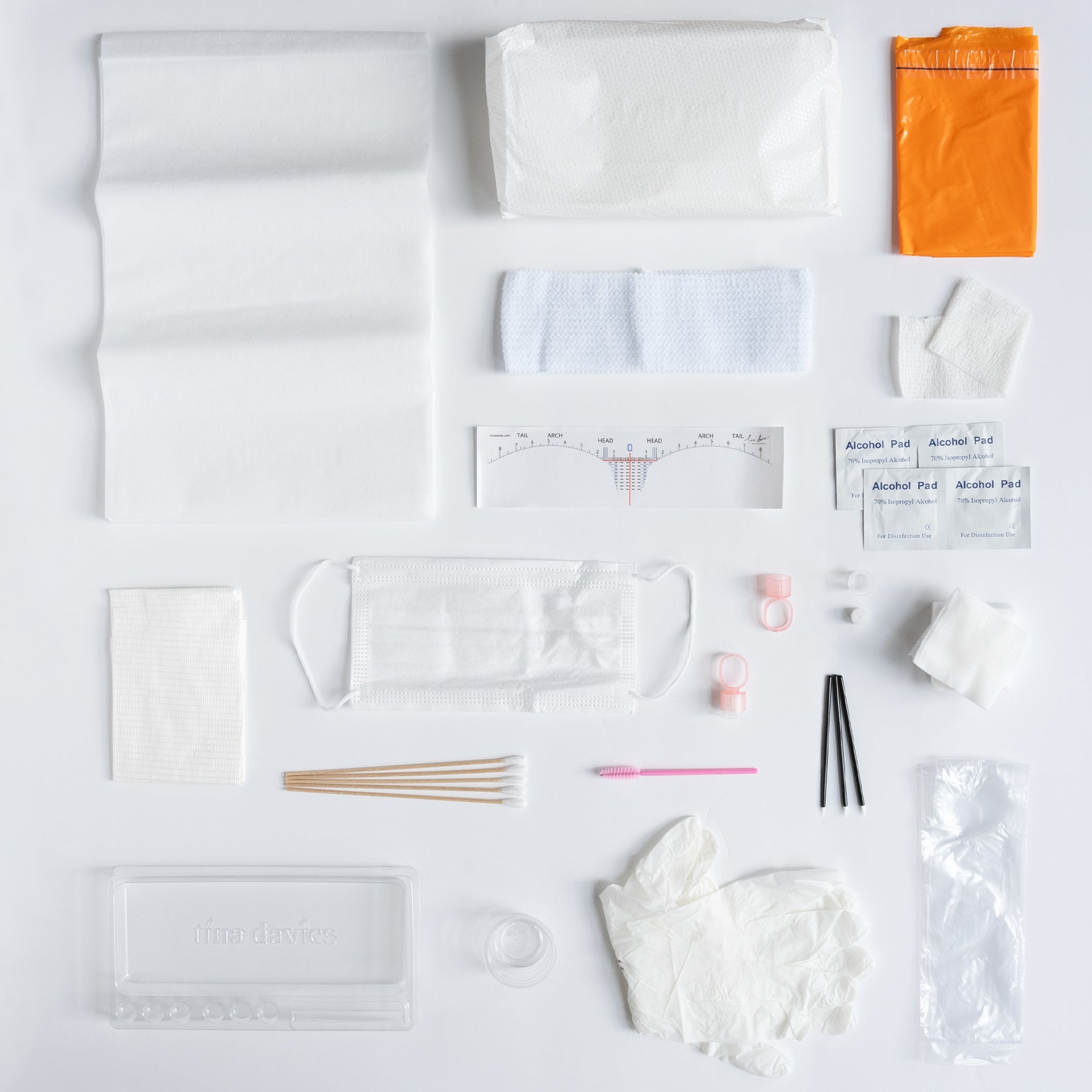 Disposable Sterile Kit - 10 Pack - For Microblading and Permanent Makeup Artists - Tina Davies Professional