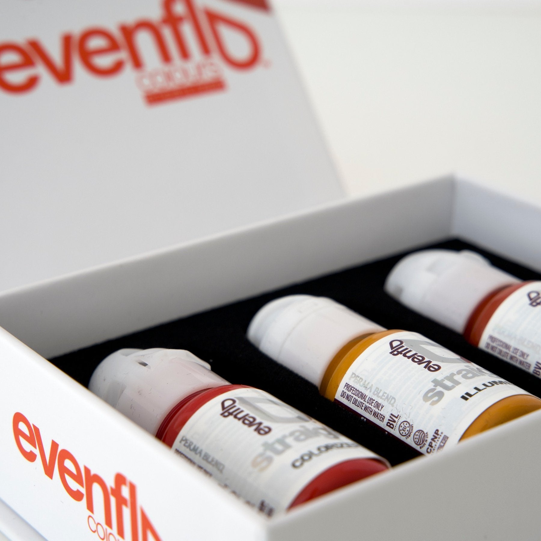 Perma Blend x Evenflo Colours Lip Color Modifier Set - Neutralizing Lip Permanent Makeup Pigments - Tina Davies Professional