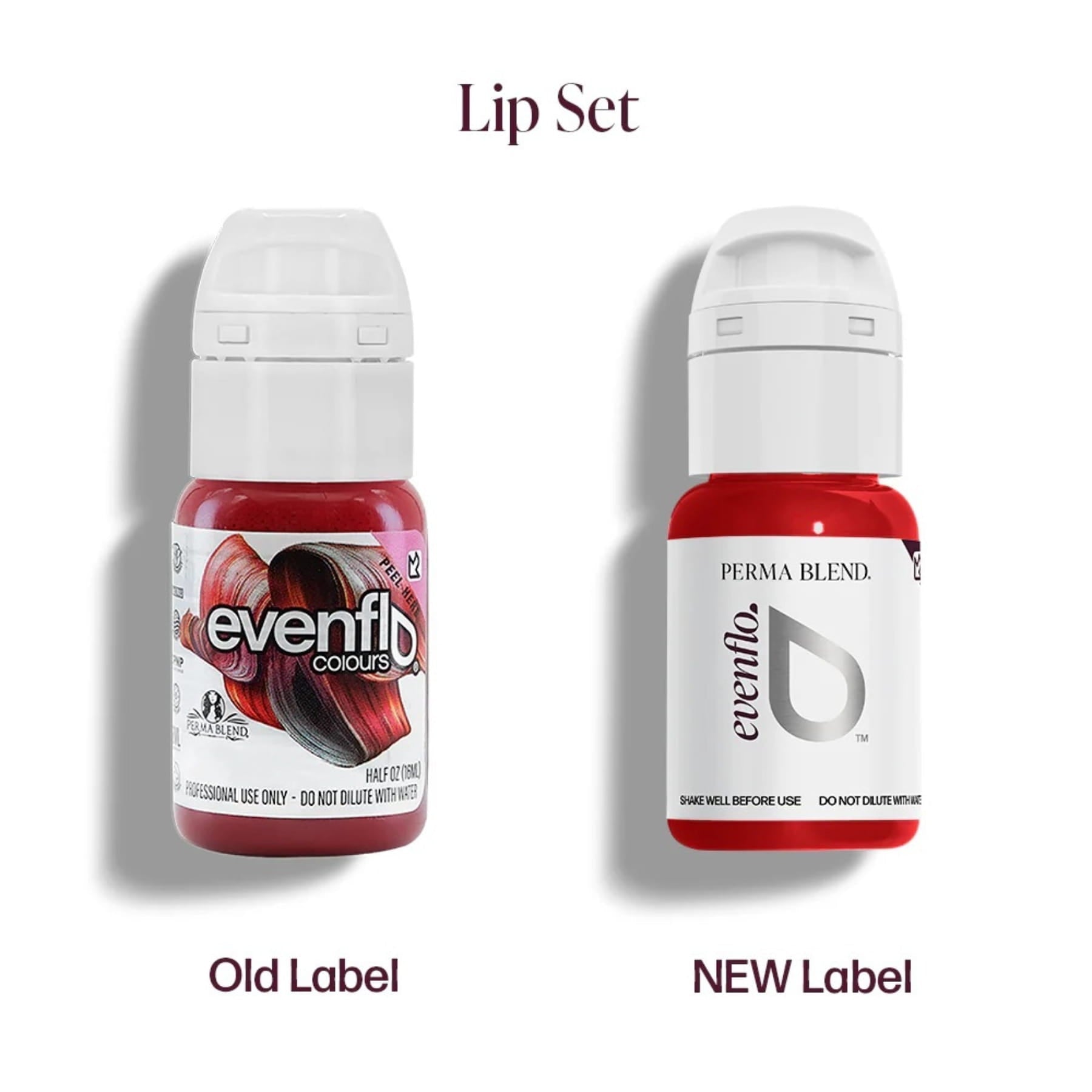 Evenflo Colours | Lip Set - Tina Davies Professional