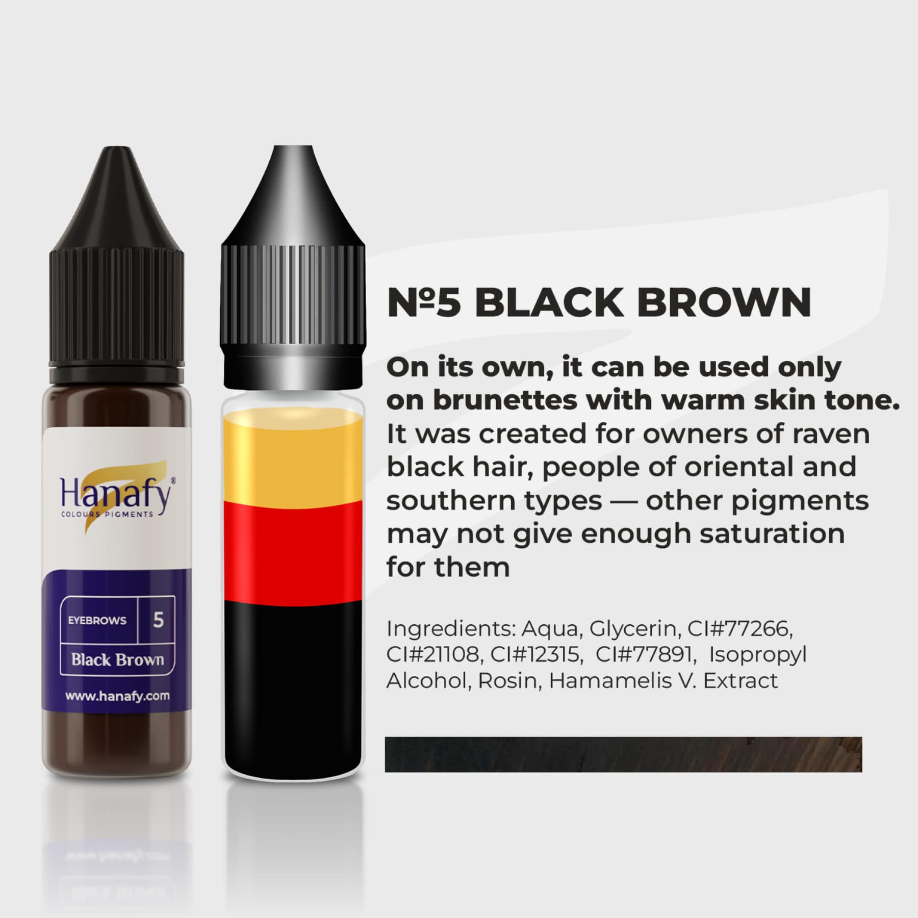 Hanafy Eyebrow Pigments - Tina Davies Professional