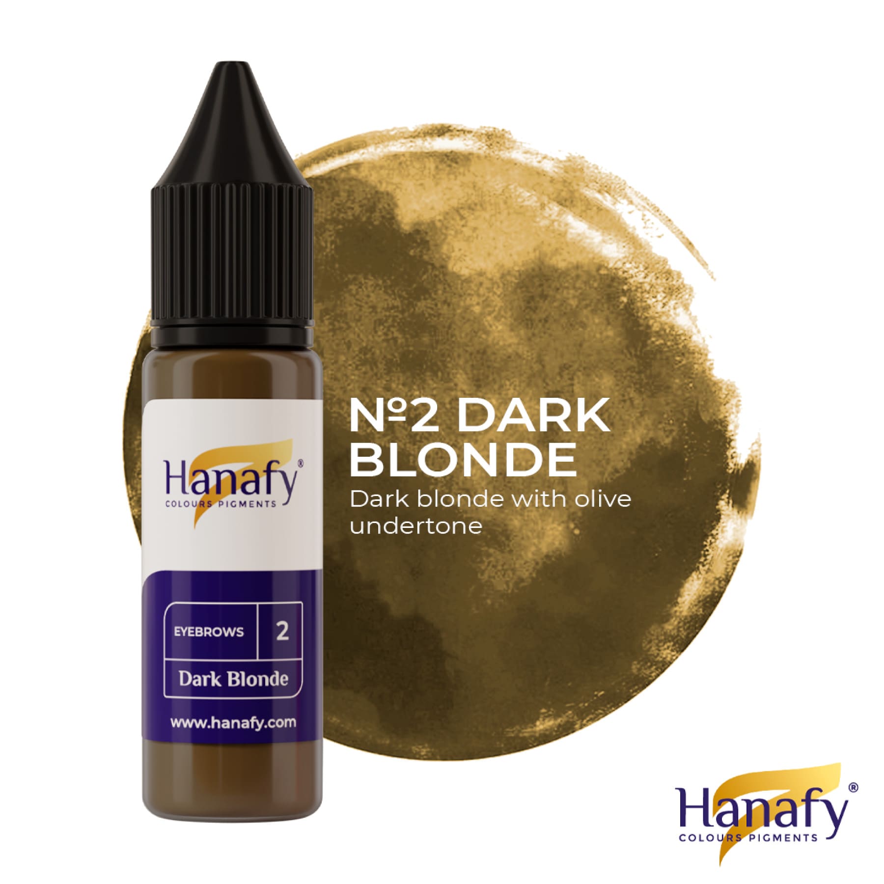 Hanafy Eyebrow Pigments - Tina Davies Professional