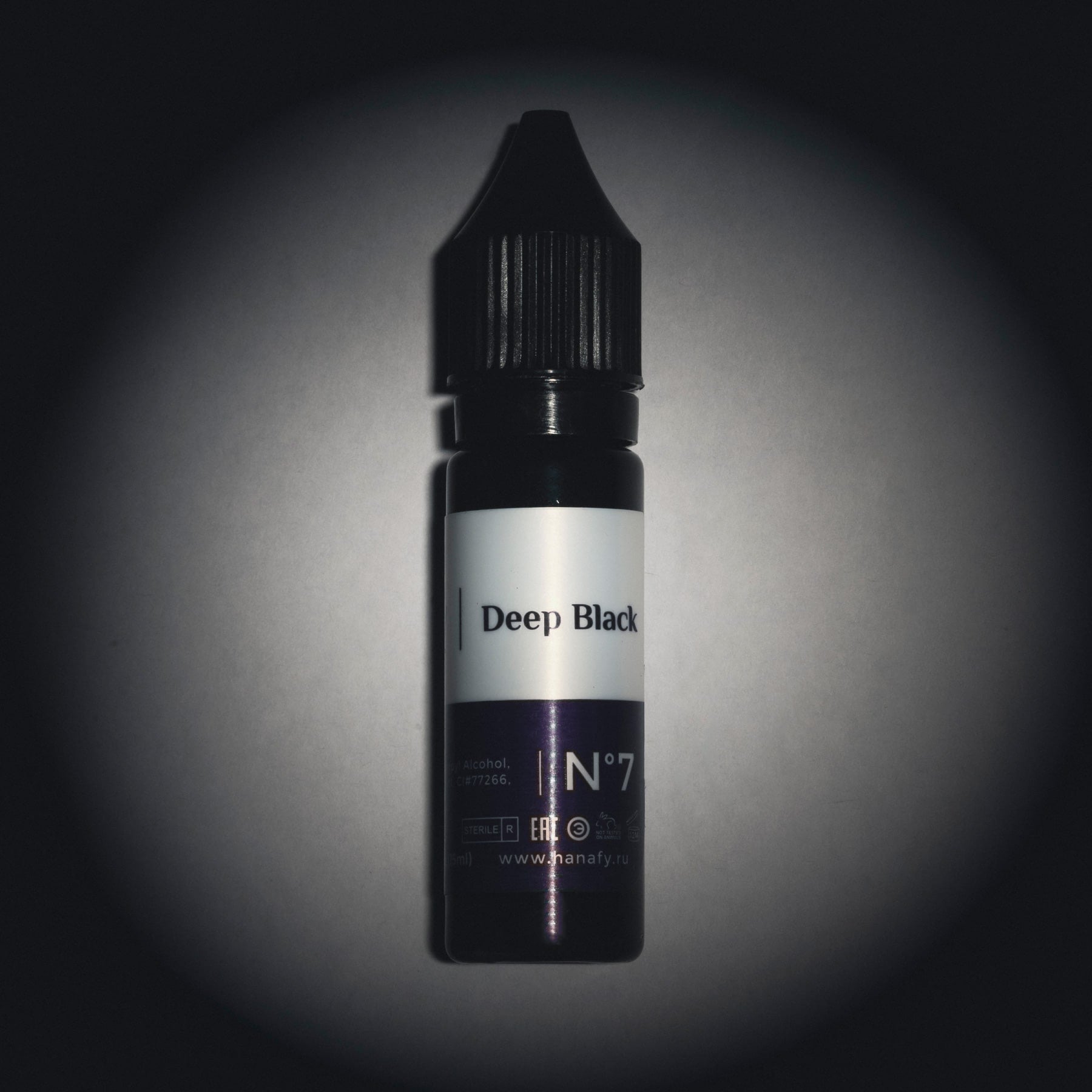 Hanafy Eyeliner Pigment - N7 Deep Black - Tina Davies Professional