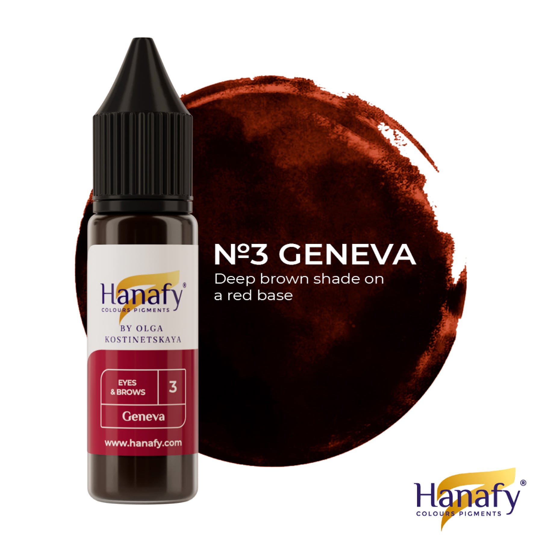 Hanafy Eyes & Brows Pigments - Tina Davies Professional