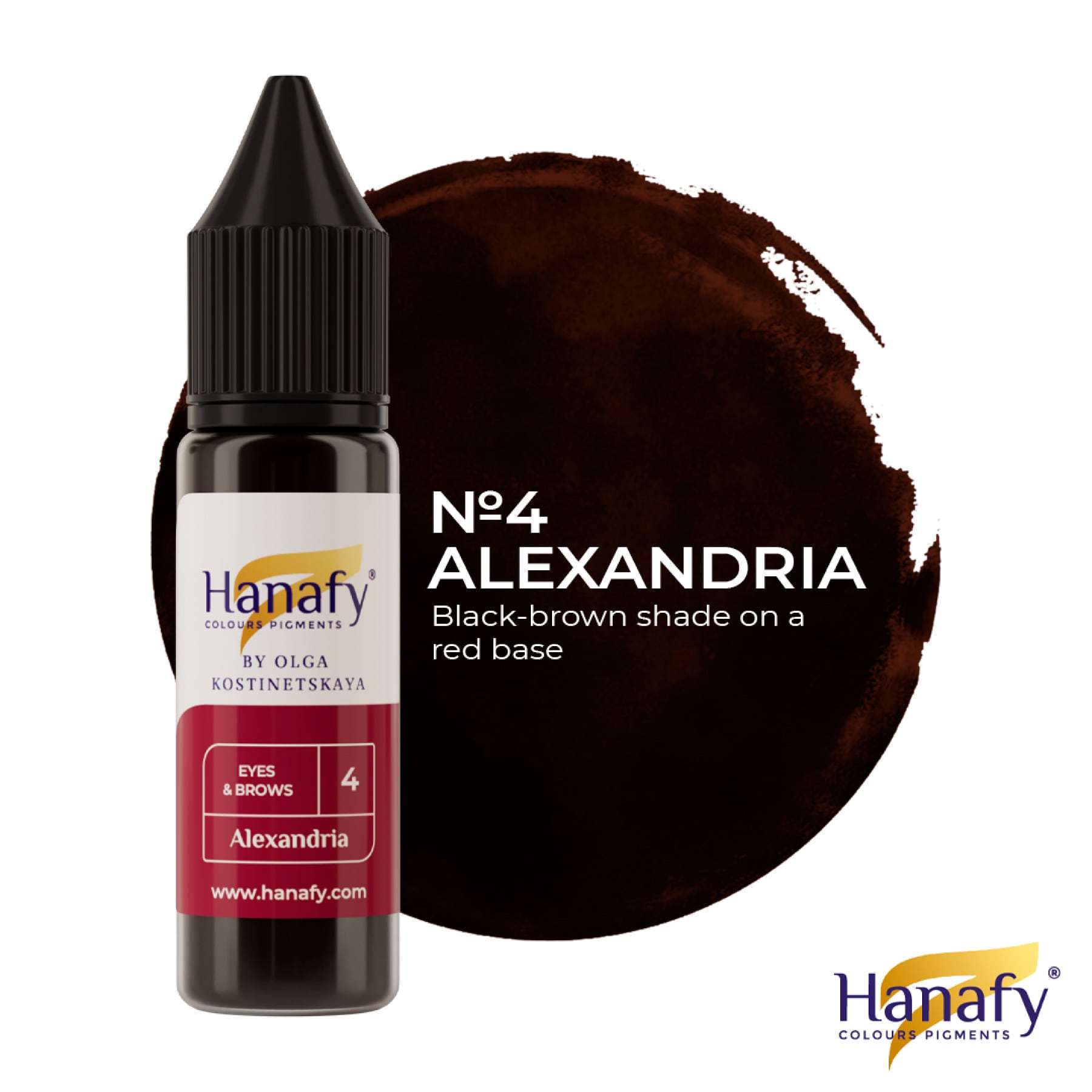 Hanafy Eyes & Brows Pigments - Tina Davies Professional