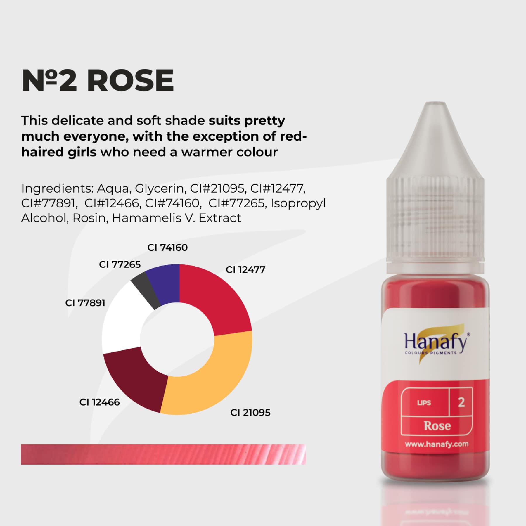 Hanafy Lip Pigments - Tina Davies Professional