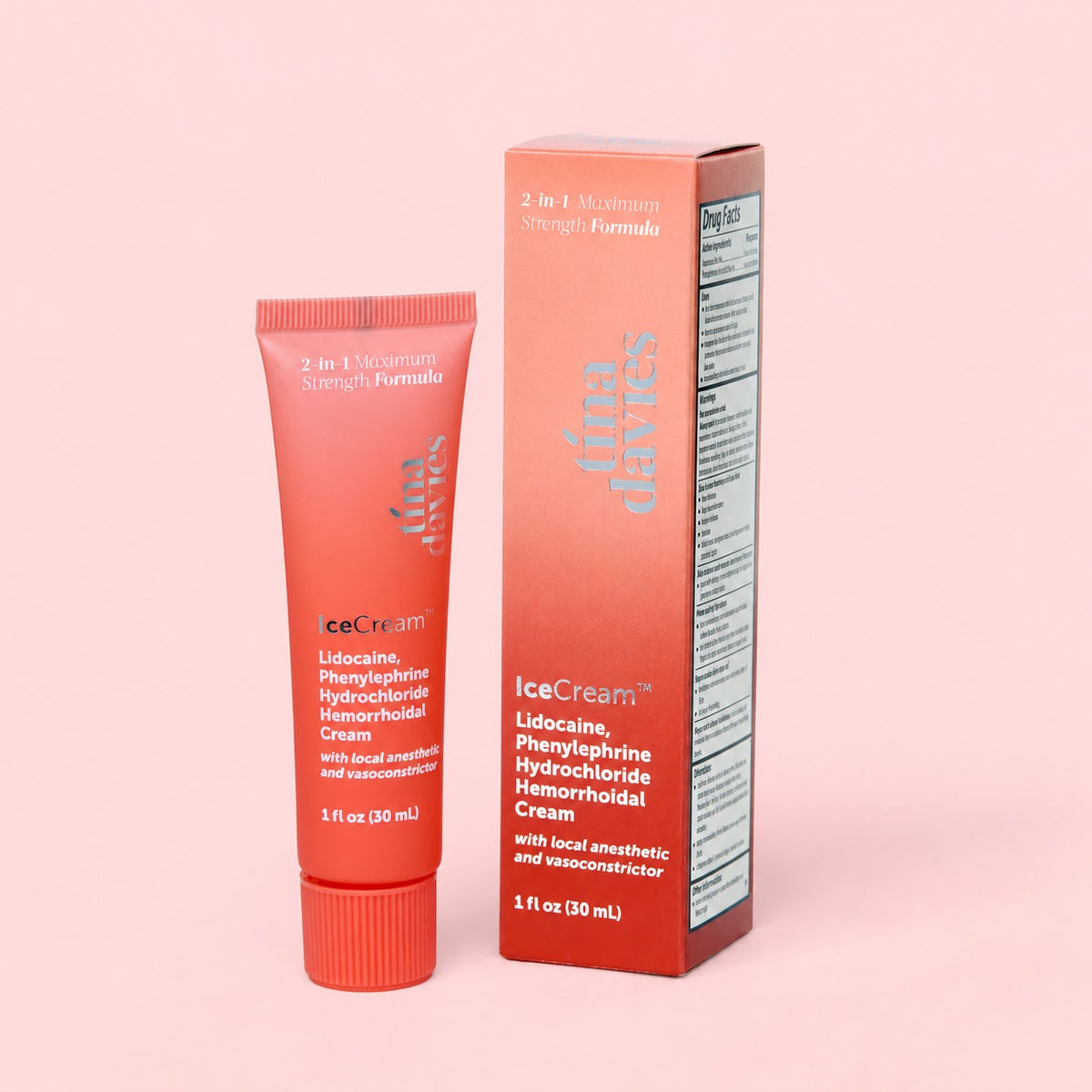 Tina Davies Professional IceCream™ Topical Anesthetic Numbing Cream for PMU Procedures