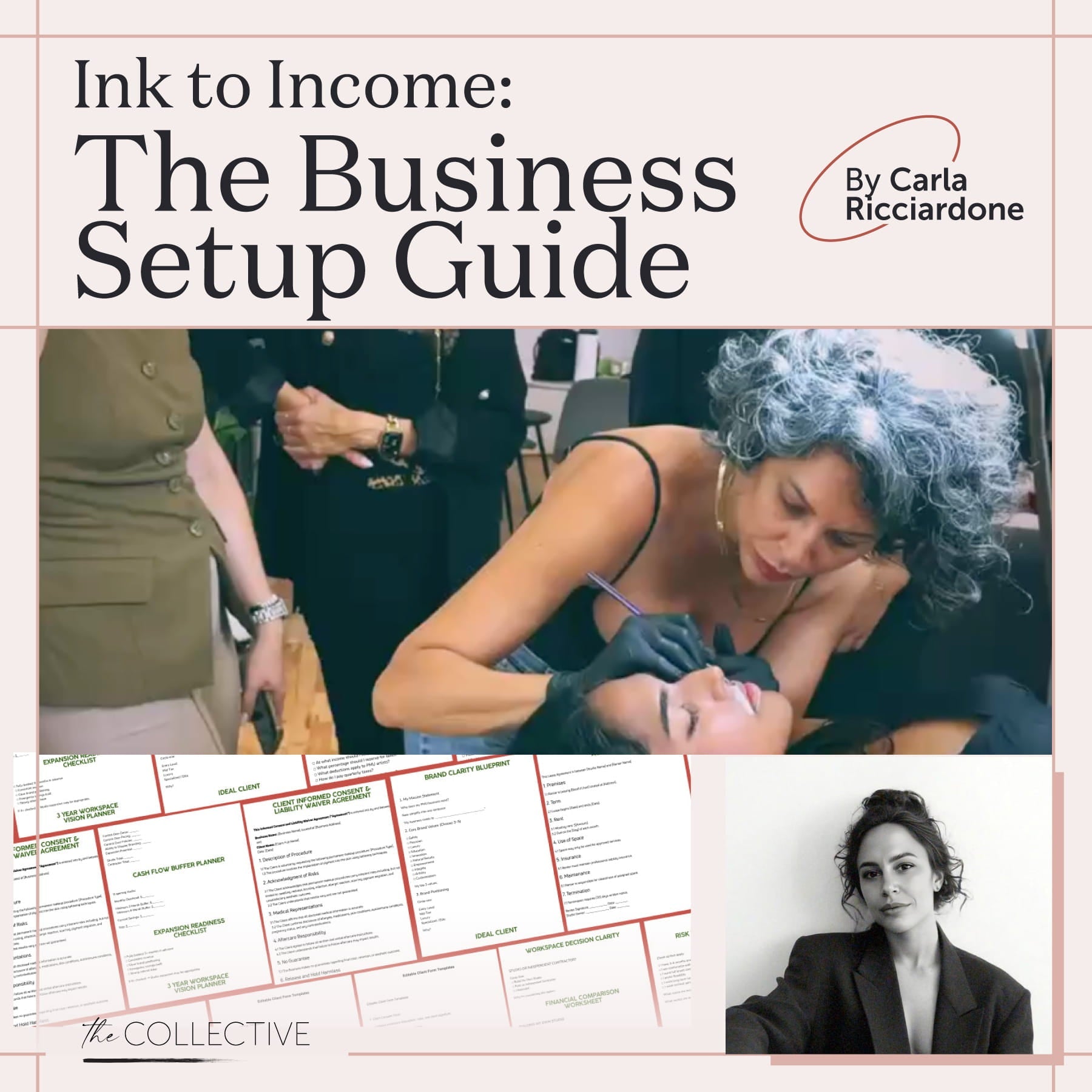 Ink to Income: The Business Setup Guide by Carla Ricciardone - Tina Davies Professional