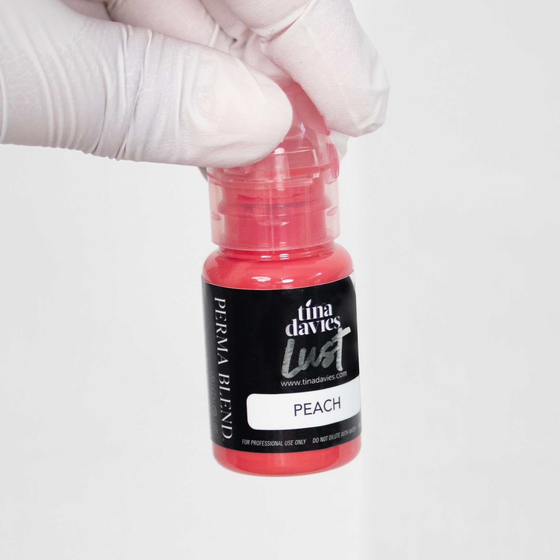 Tina Davies x Perma Blend Lust Lip Pigments - Lust Peach Lip Blushing Permanent Makeup Pigments - Tina Davies Professional