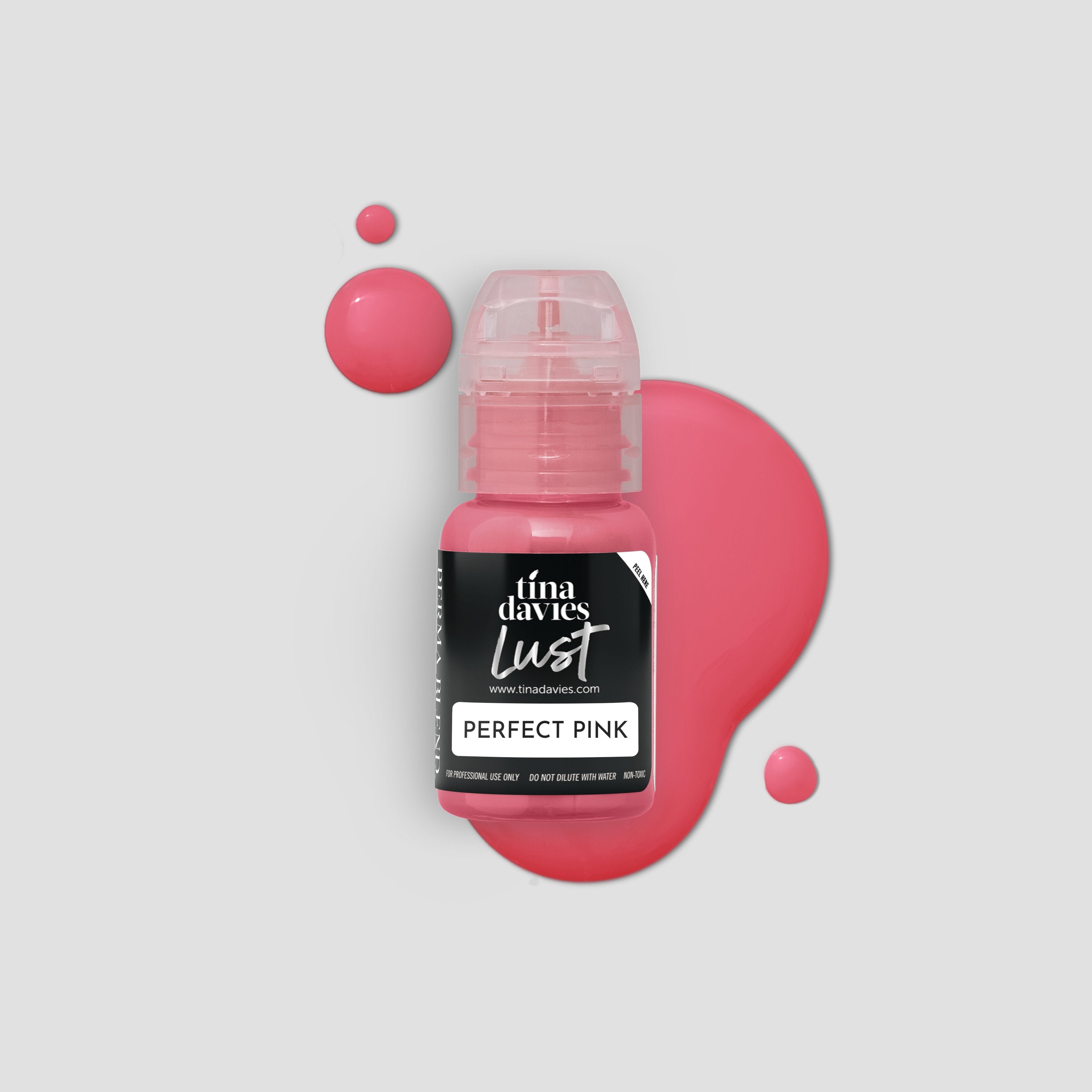 Tina Davies x Perma Blend Lust Lip Pigments - Lust Perfect Pink Lip Blushing Permanent Makeup Pigments