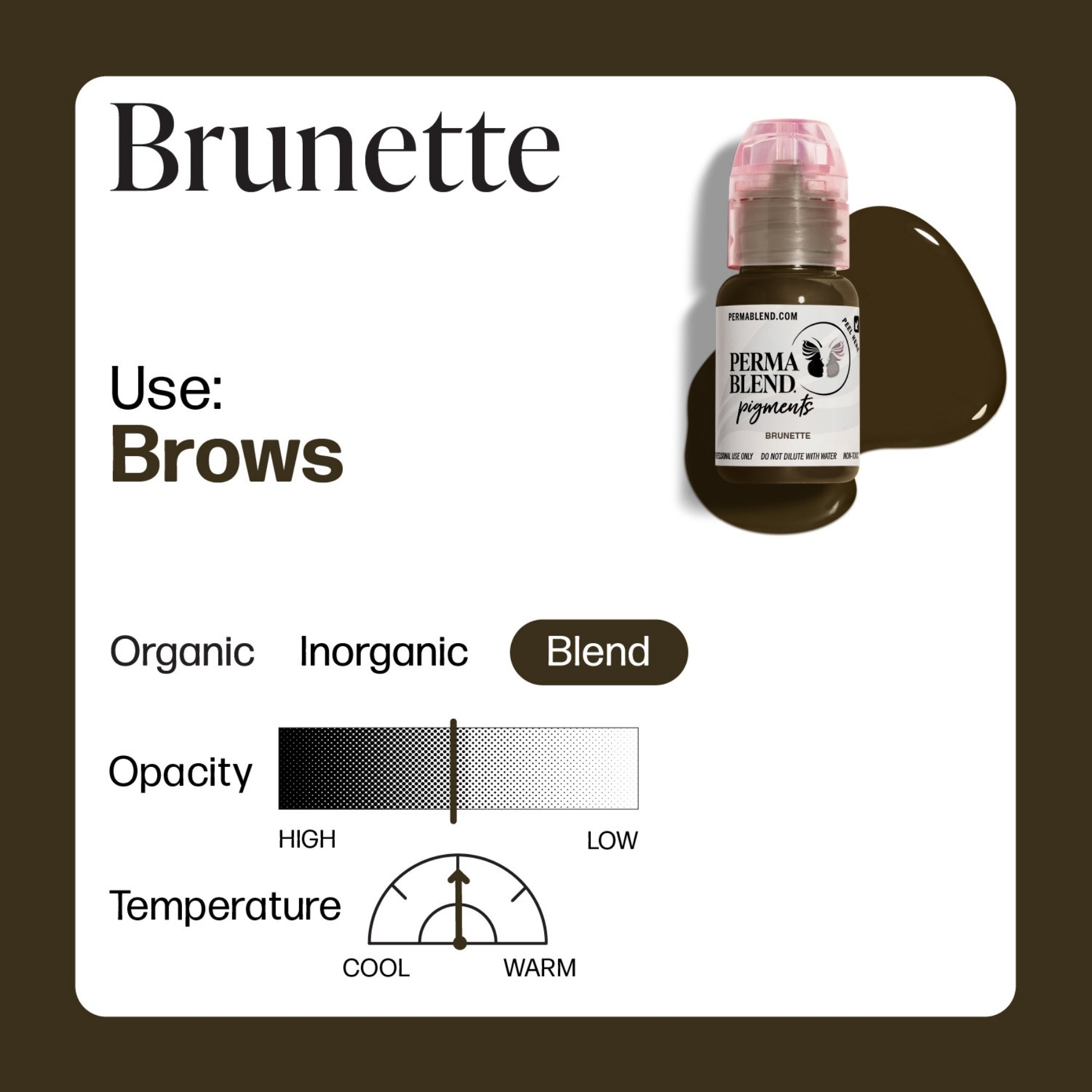 Perma Blend Eyebrow Pigments - Brow Shades - Tina Davies Professional