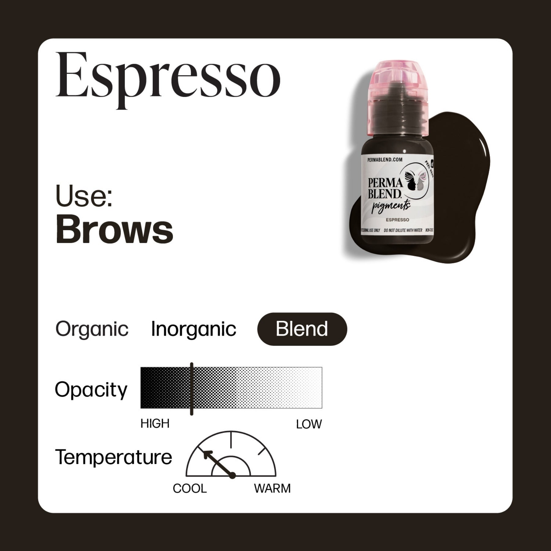 Perma Blend Eyebrow Pigments - Brow Shades - Tina Davies Professional