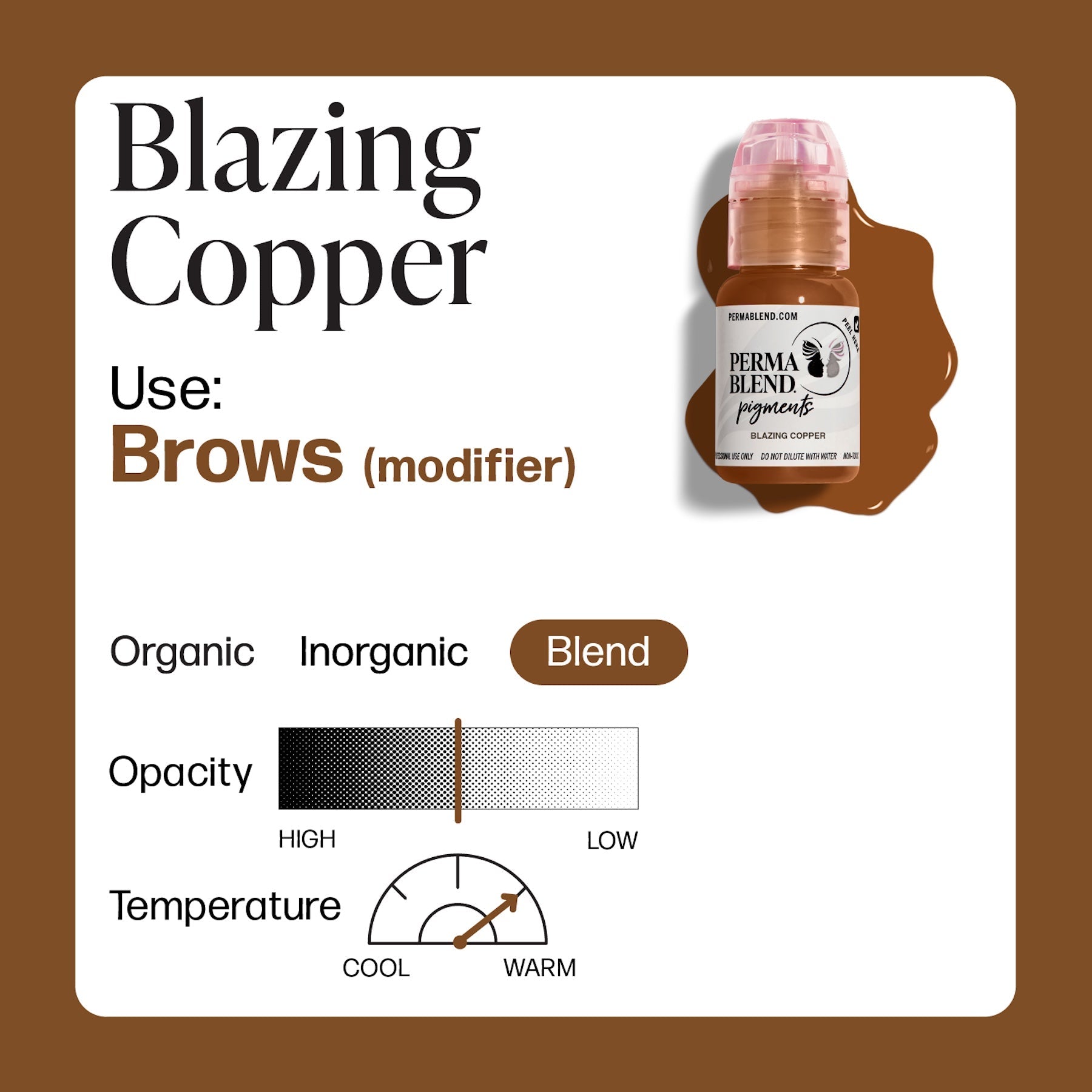 Perma Blend Eyebrow Pigments - Brow Shades - Tina Davies Professional