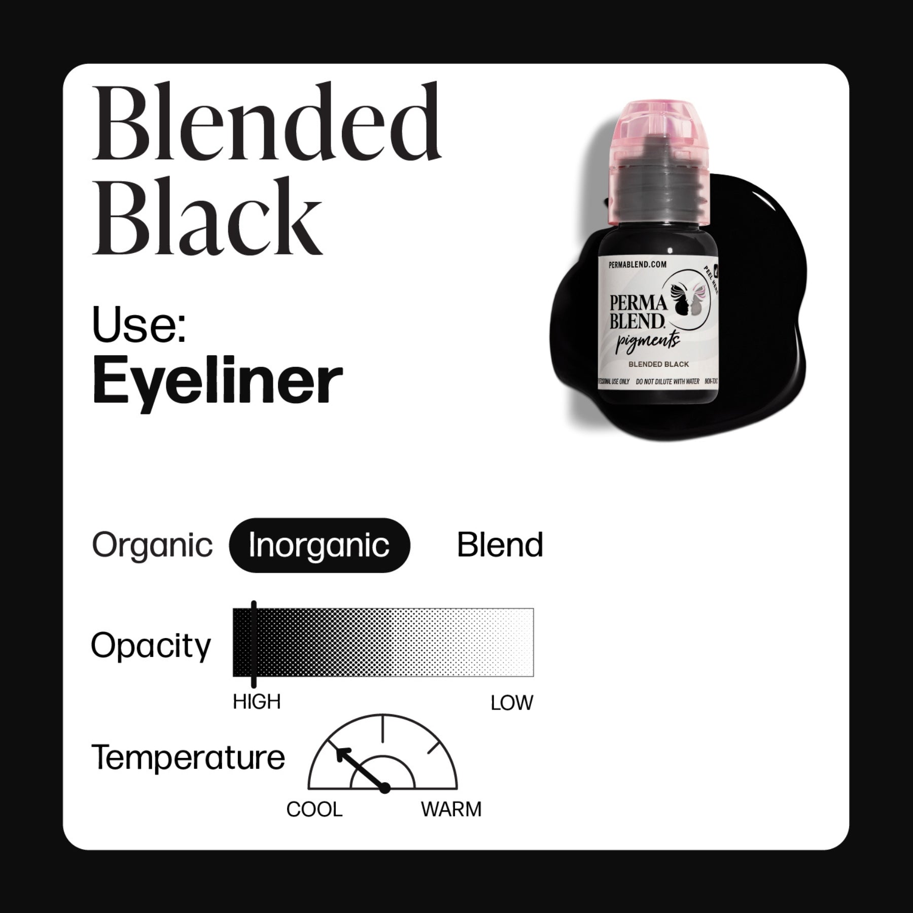 Perma Blend Eyeliner Pigments - Tina Davies Professional