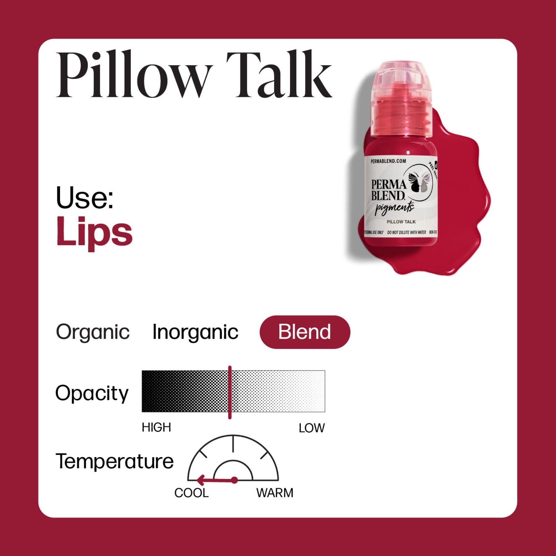 Perma Blend Lip Pigments - Tina Davies Professional