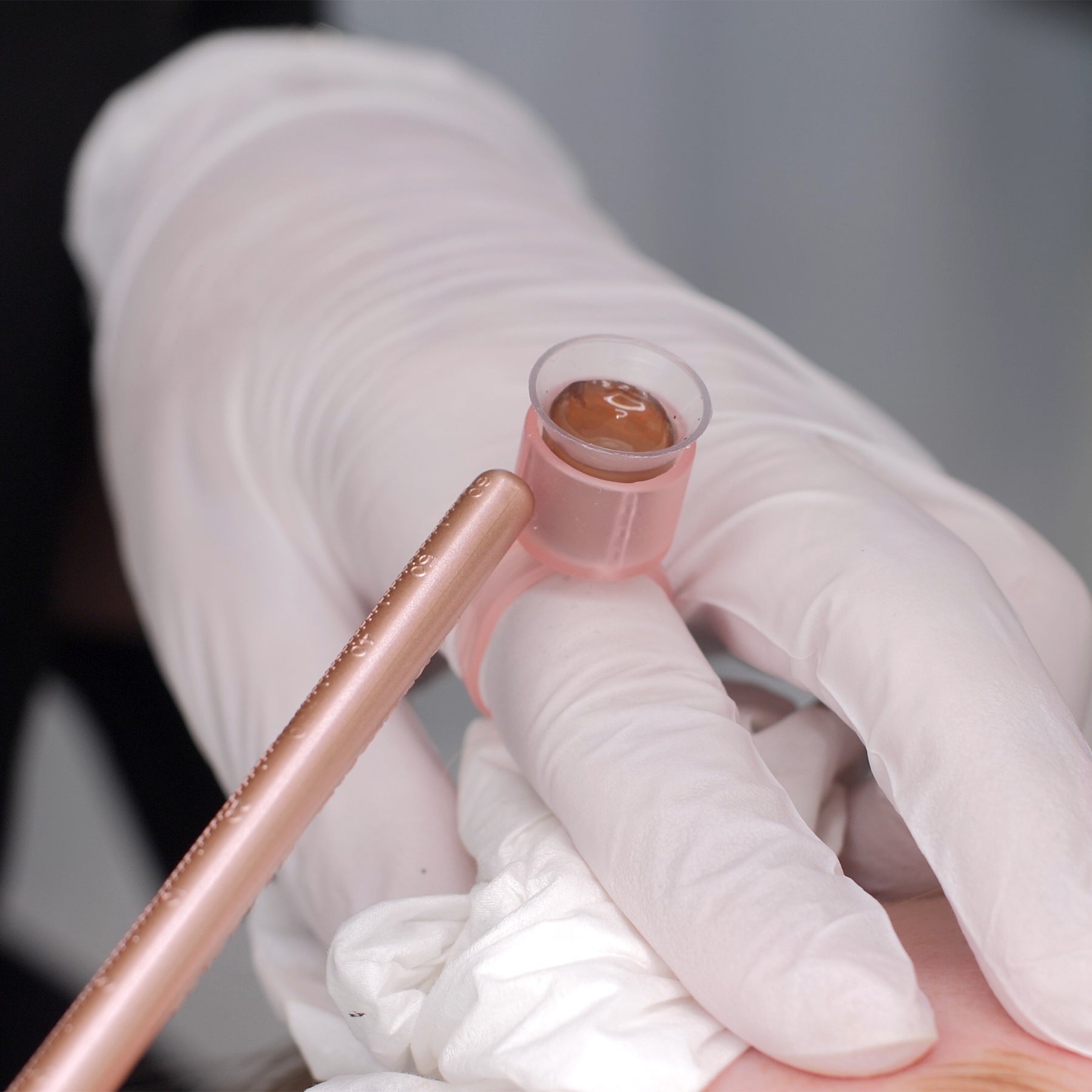 Pigment Ring with Sponge - Permanent Makeup Supplies for PMU Artists - Tina Davies Professional