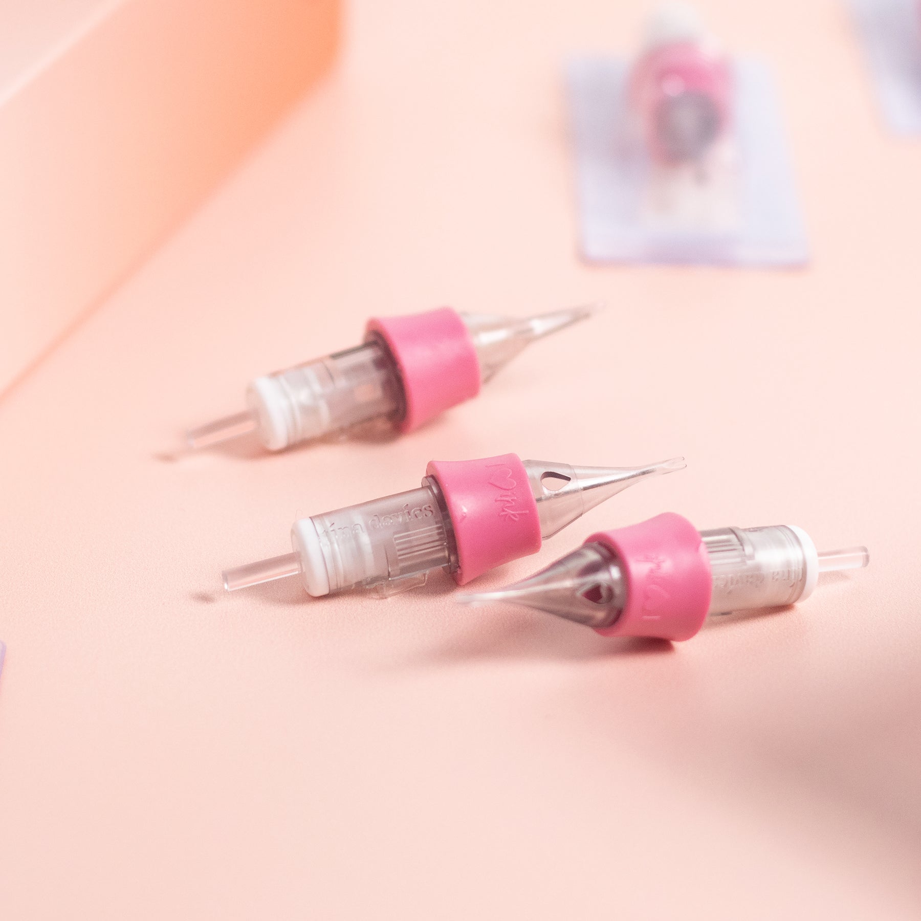 PIXL Needle Cartridge Sampler Pack - Full Safety Membrane Needle for PMU and Tattooing - Tina Davies Professional
