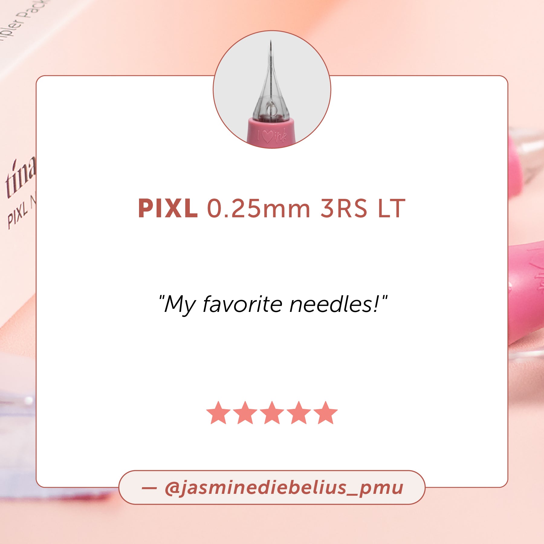 PIXL Needle Cartridges - Tina Davies Professional