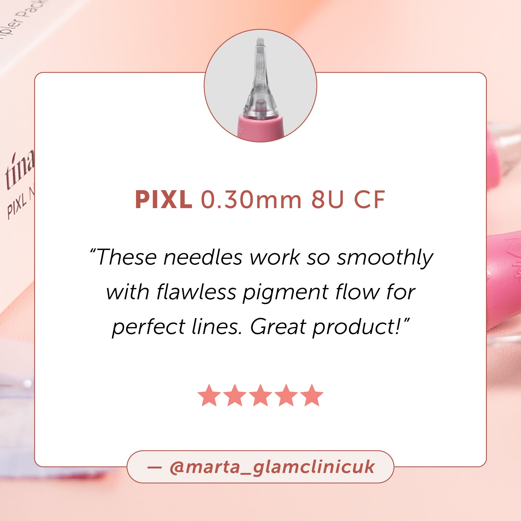 PIXL Needle Cartridges - Tina Davies Professional