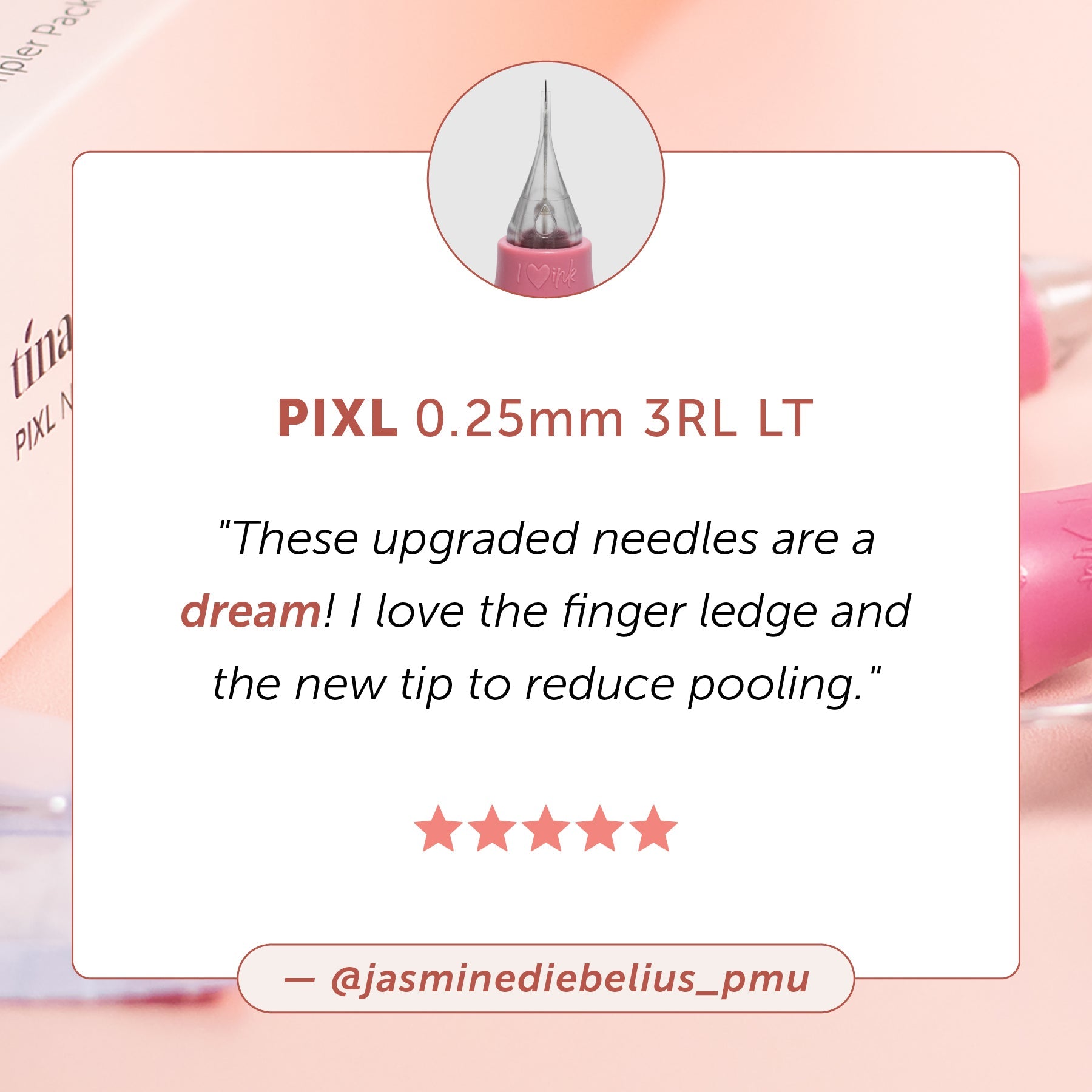 PIXL Needle Cartridges - Tina Davies Professional