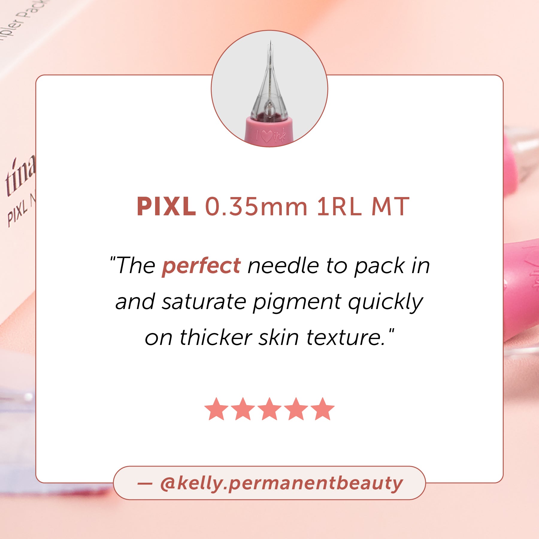 PIXL Needle Cartridges - Tina Davies Professional