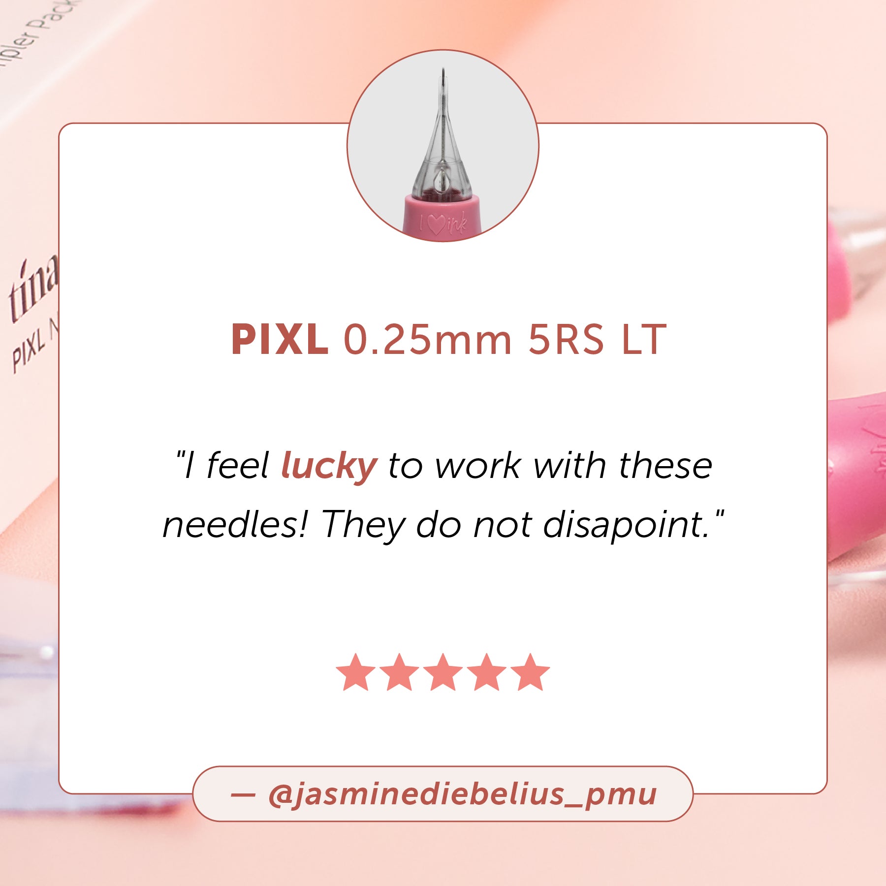 PIXL Needle Cartridges - Tina Davies Professional