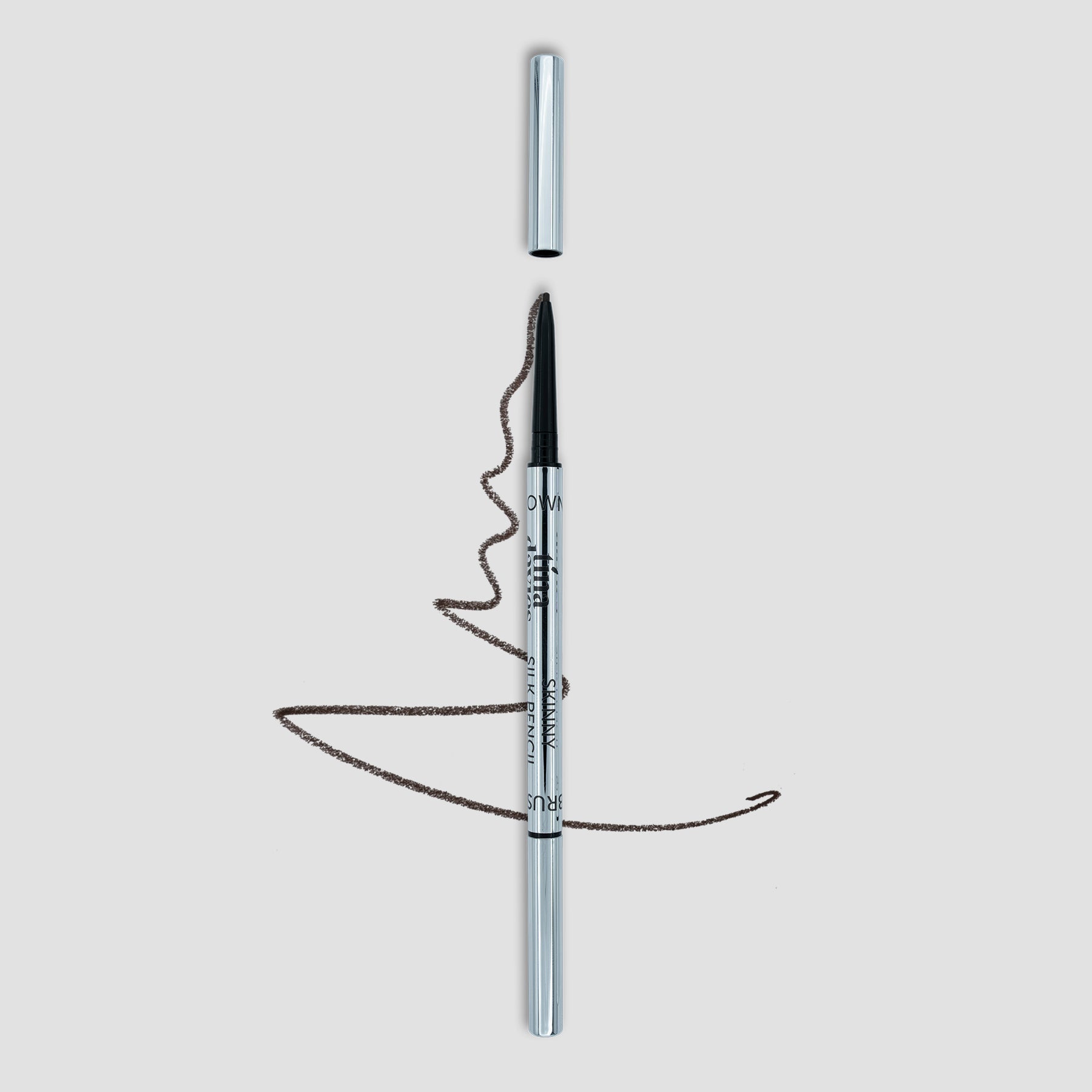 Skinny Silk Pencil for Brow Mapping and Pre-Drawing Eyeliner - Tina Davies Professional
