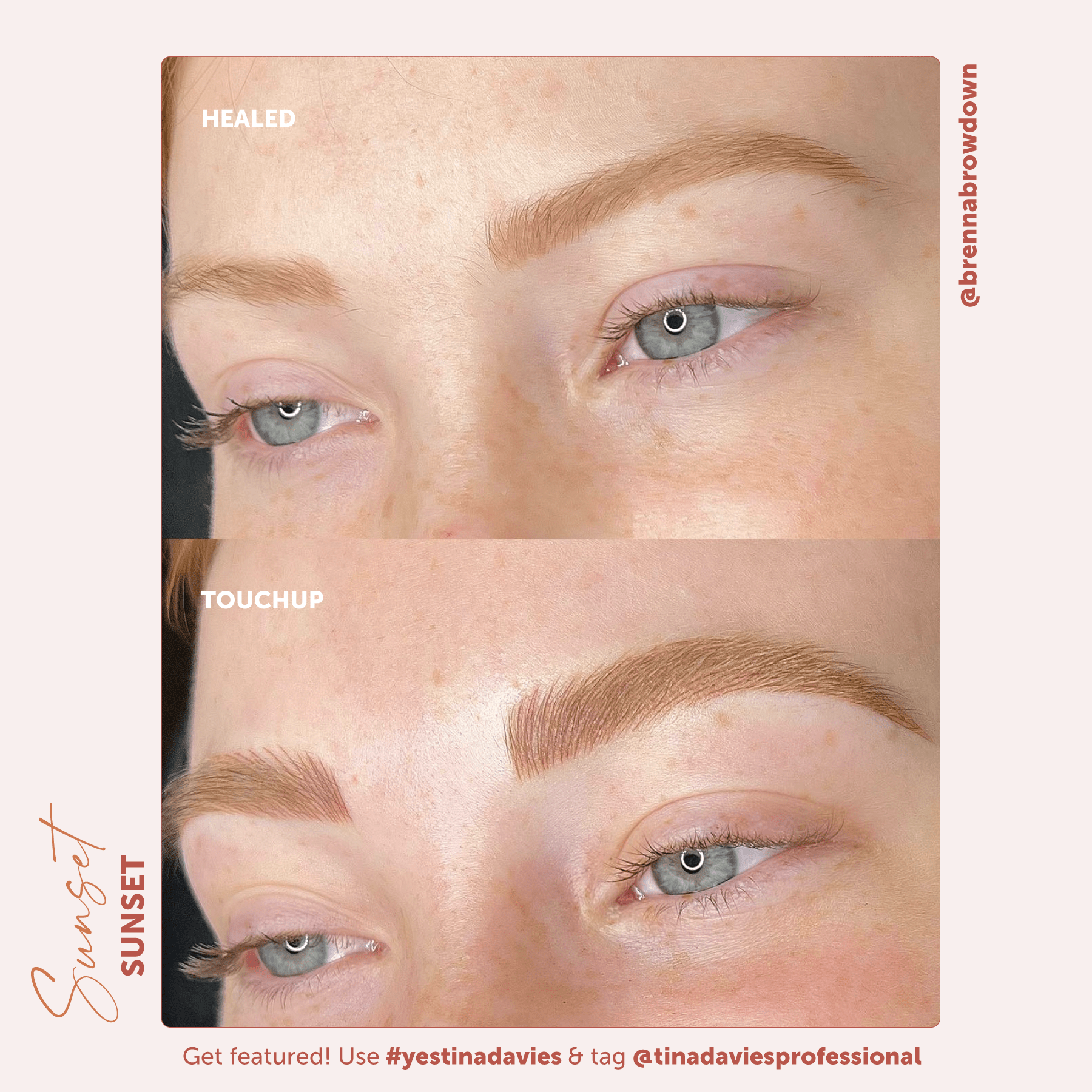 Sunset Brow Collection - Tina Davies Professional
