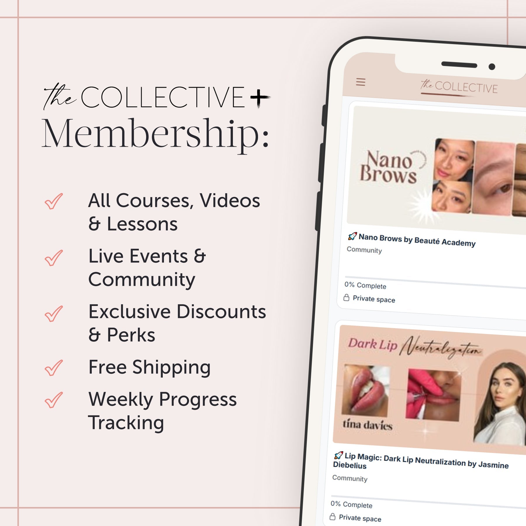 The Collective+ Membership - Tina Davies Professional