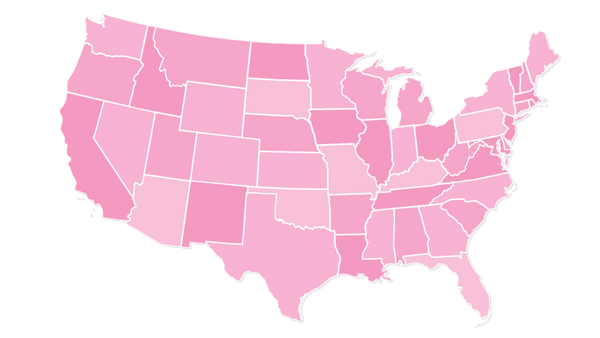 U.S. Permanent makeup regulations by state