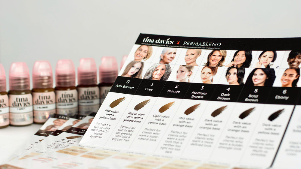 I ️ ink: Pigment Color Chart