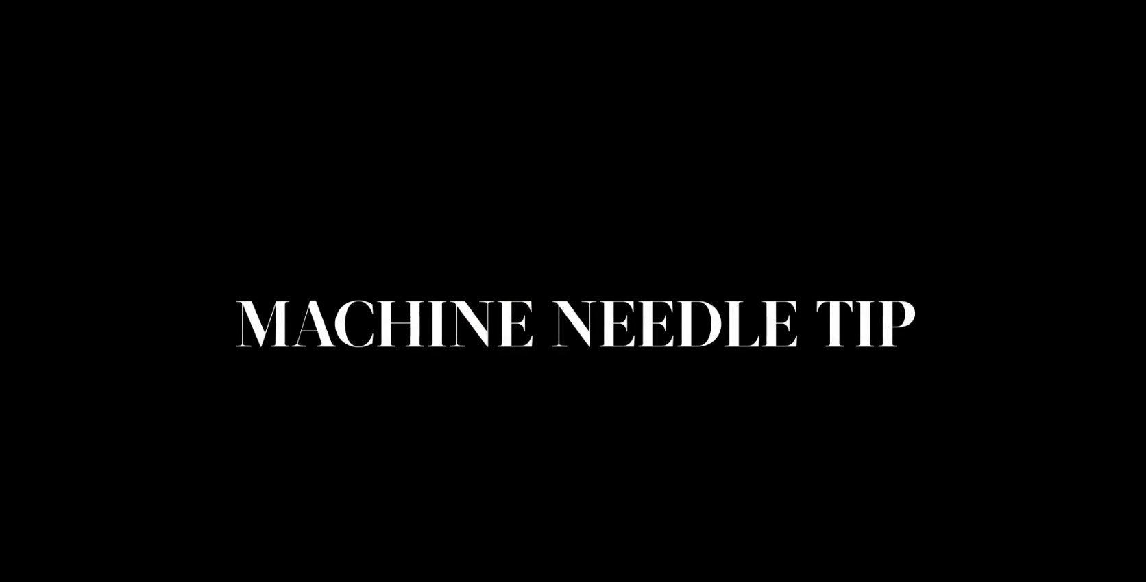 Machine Needle Tip with I ❤️ INK - Tina Davies Professional