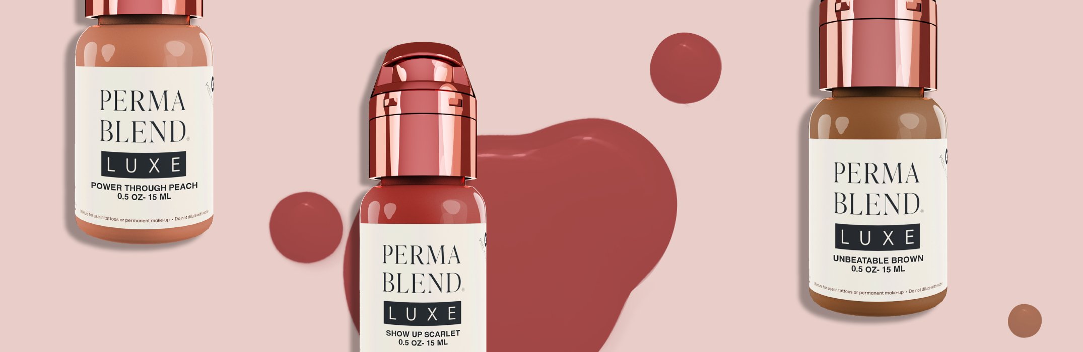 Perma Blend LUXE Areola Pigments - EU REACH Compliant Cosmetic Tattooing Areola Pigments Tina Davies Professional