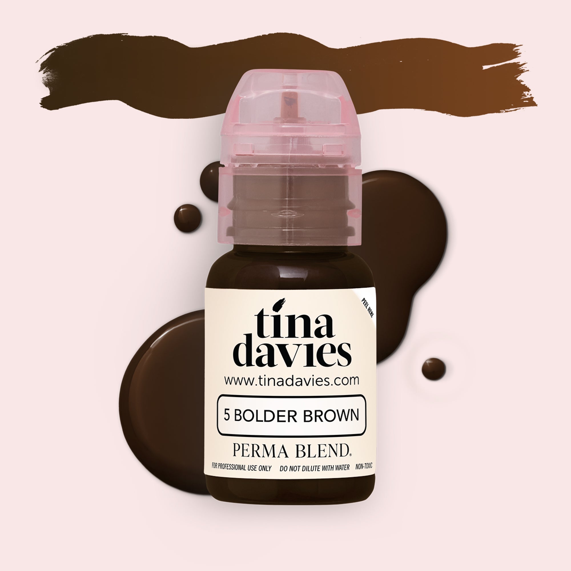 アートメイク色素　tina davies PERMA BLEND パーマブレンド Tina Davies I ❤️ INK Eyebrow Pigment Collection - Long-Lasting