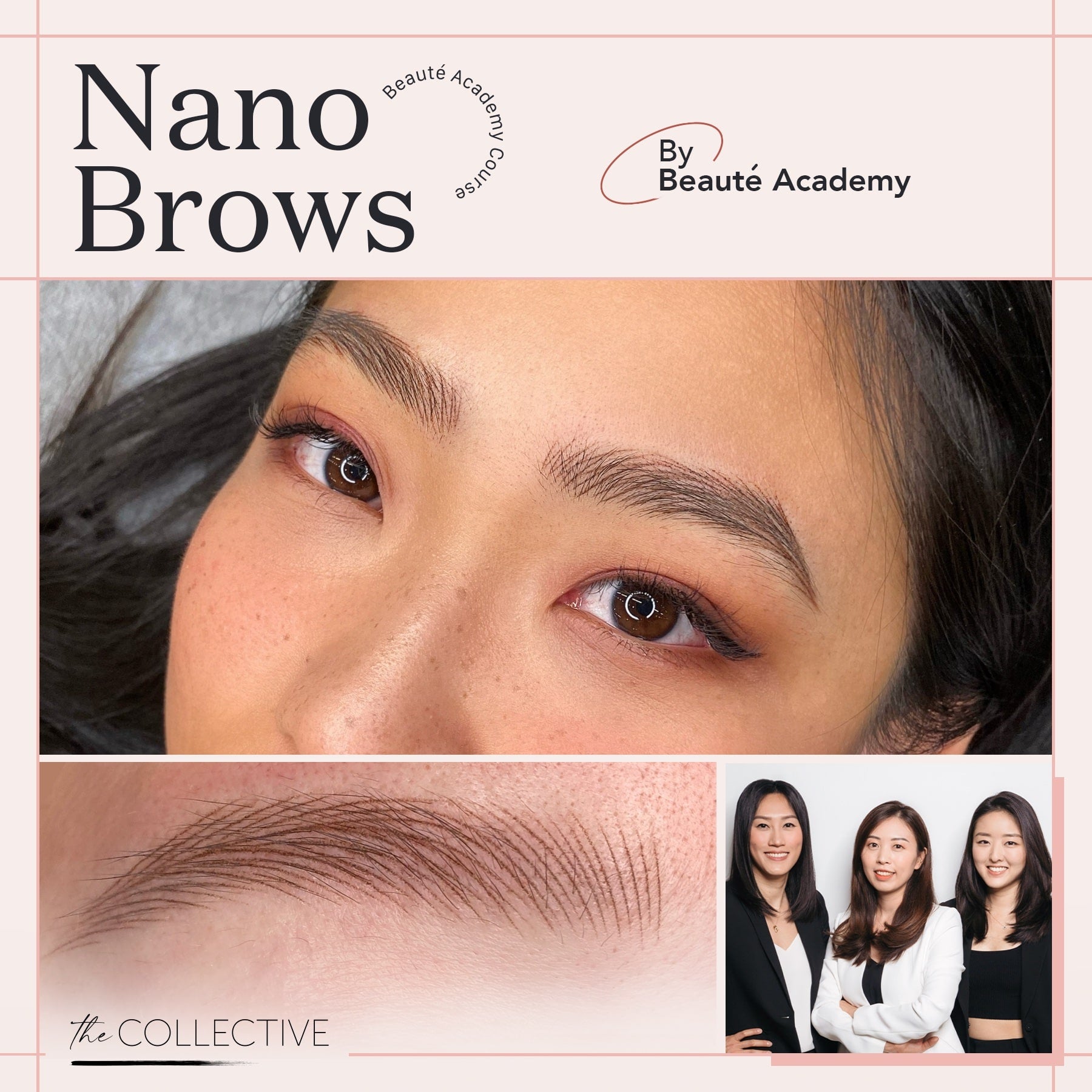  Beauté Academy Nano Brows Online Course  on The Collective by Tina Davies Professional