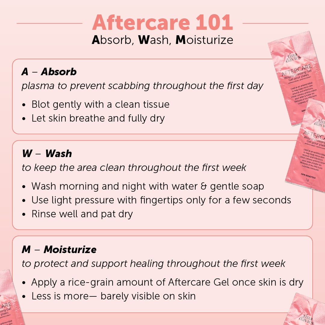 Aftercare Healing Gel - Tina Davies Professional