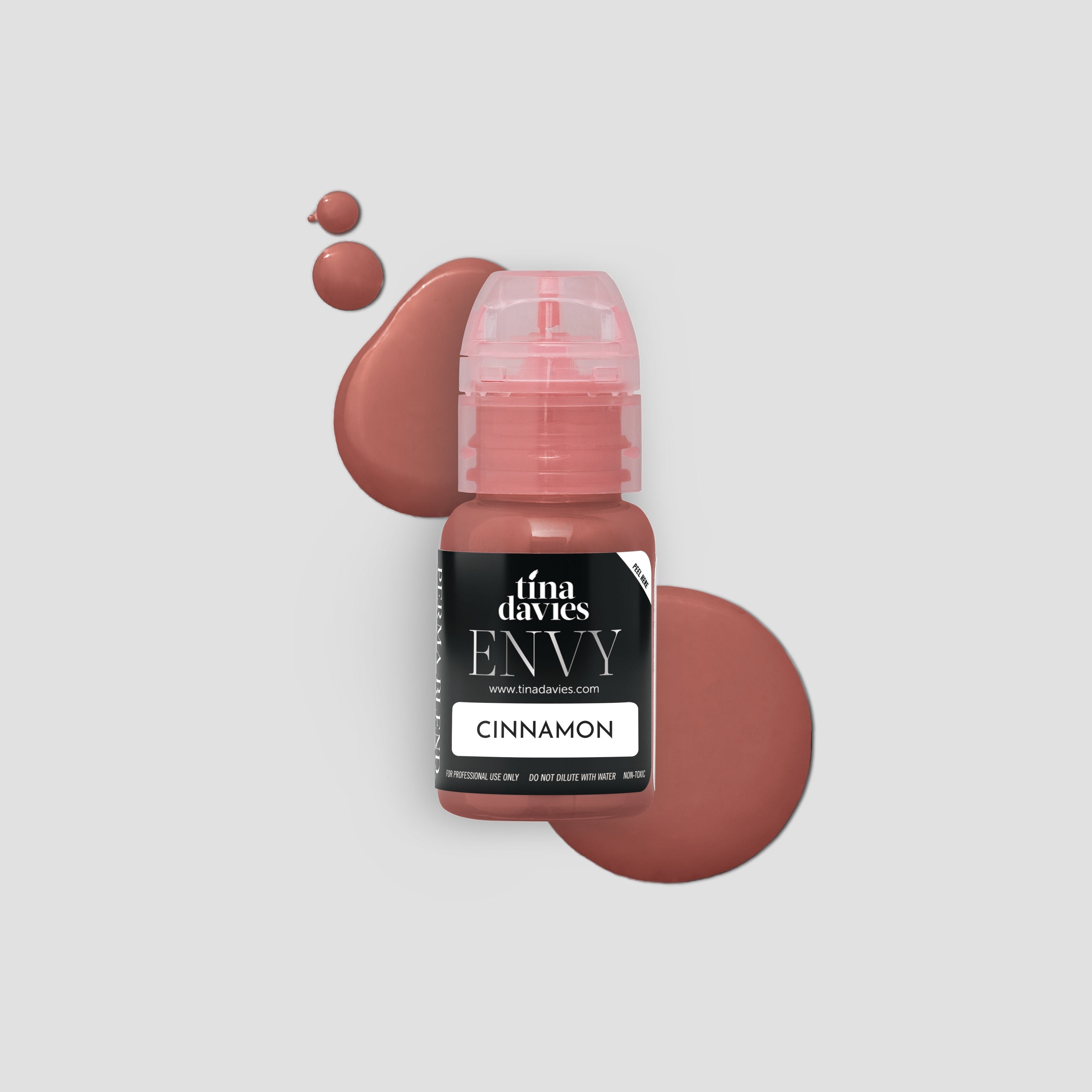 Tina Davies x Perma Blend Envy Lip Pigments - Envy Cinnamon Lip Blushing Permanent Makeup Pigments - Tina Davies Professional