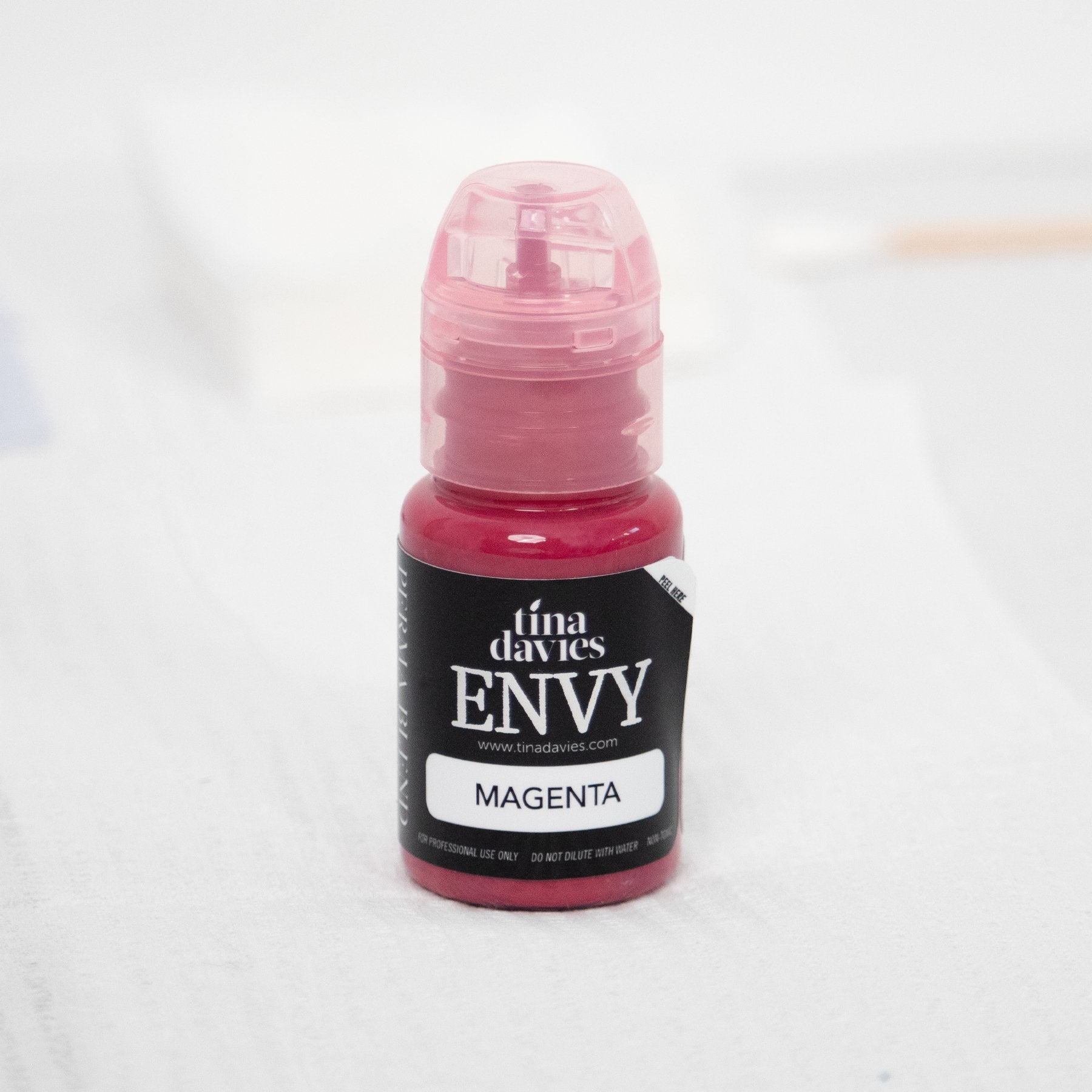 Tina Davies x Perma Blend Envy Lip Pigments - Envy Magenta Lip Blushing Permanent Makeup Pigments - Tina Davies Professional