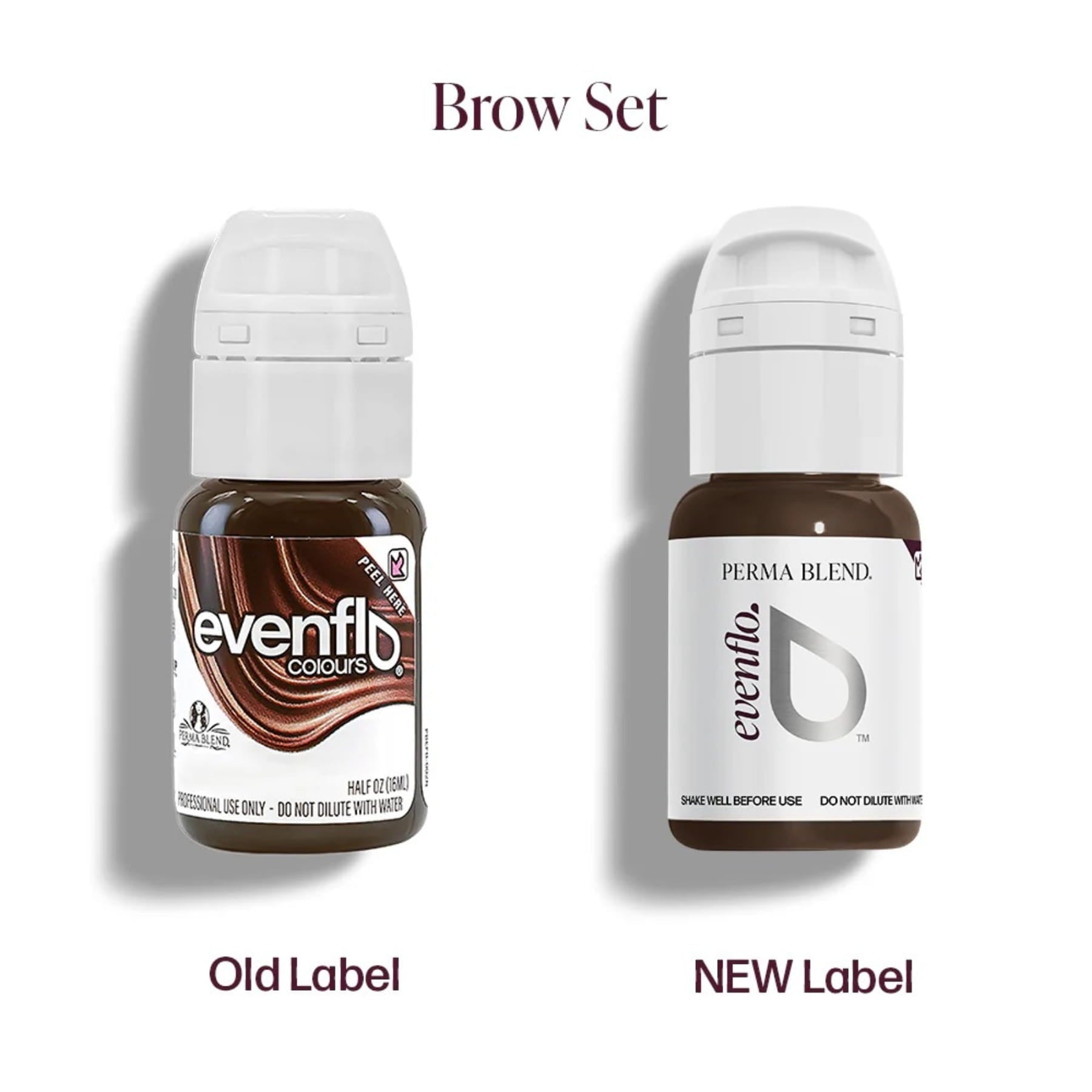 Lulu Siciliano x Perma Blend Evenflo Colors Brow Set