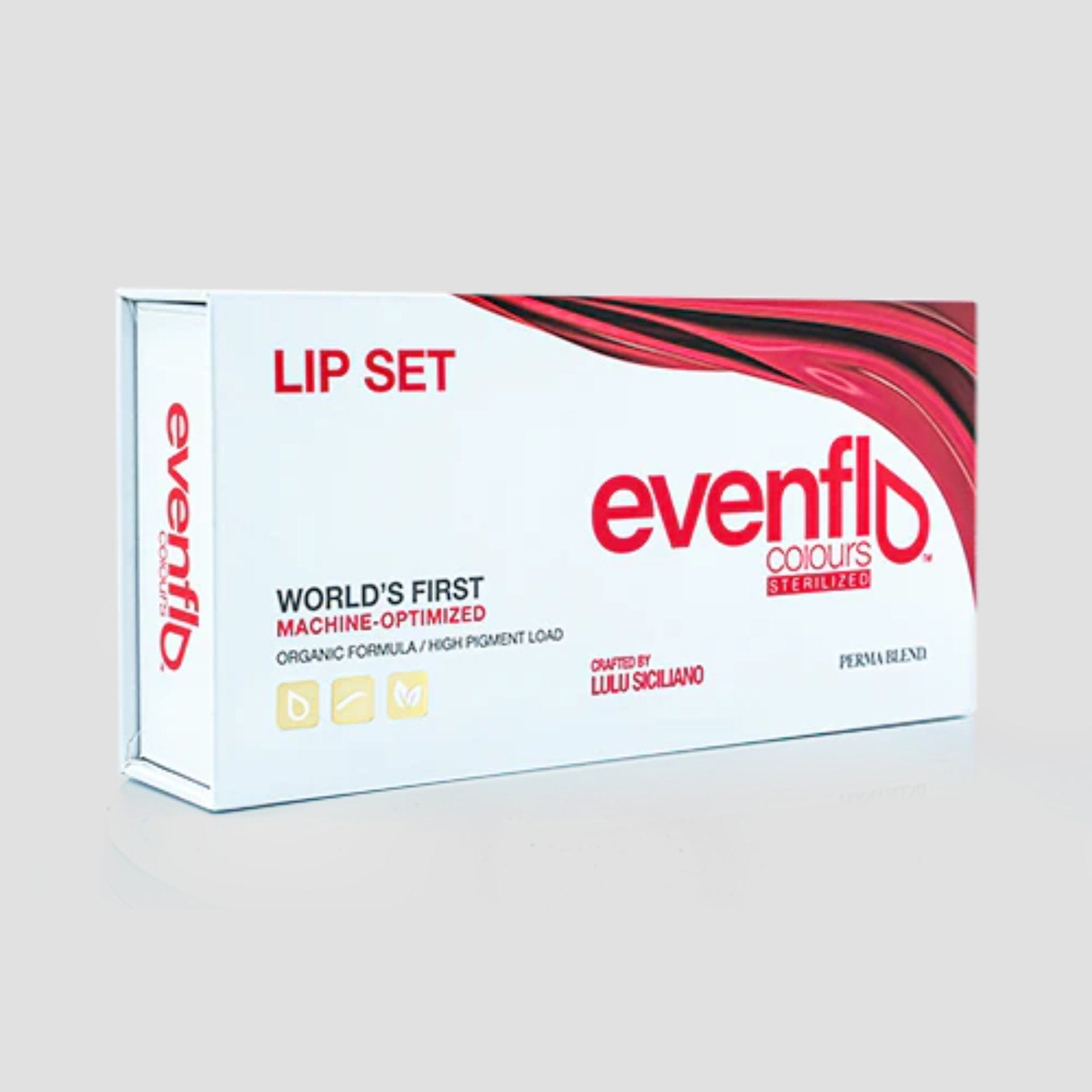 Perma Blend x Evenflo Colours Lip Pigment Set - Lip Blushing Permanent Makeup Pigments - Tina Davies Professional