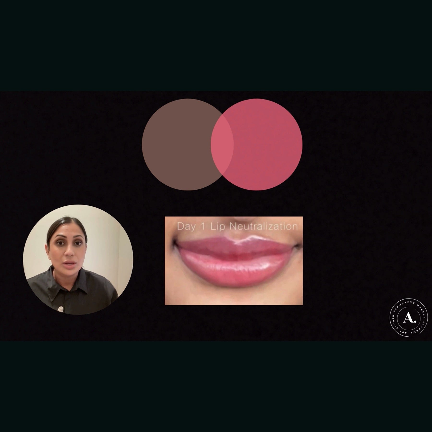 Fitz 5 Dark Lip Neutralization: Anita's Case Study by Amanda Rakhra - Tina Davies Professional
