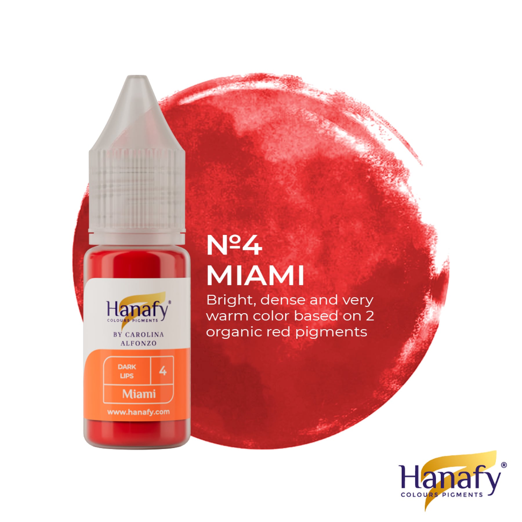 Hanafy Dark Lips Pigments | PMU Lip Neutralizing Pigments