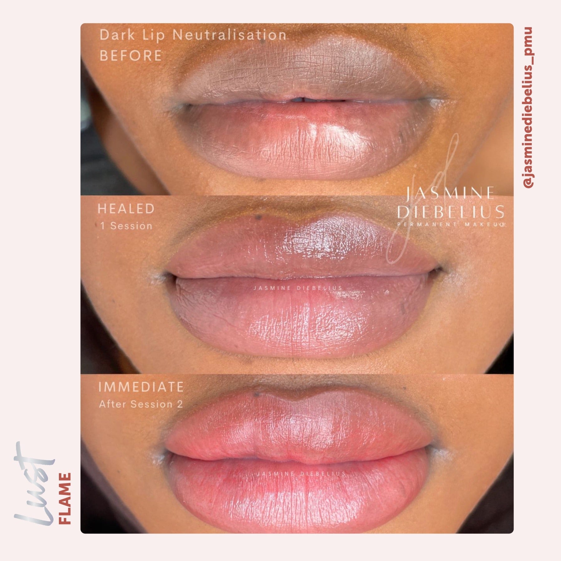 Lust Lip Pigments - Tina Davies Professional