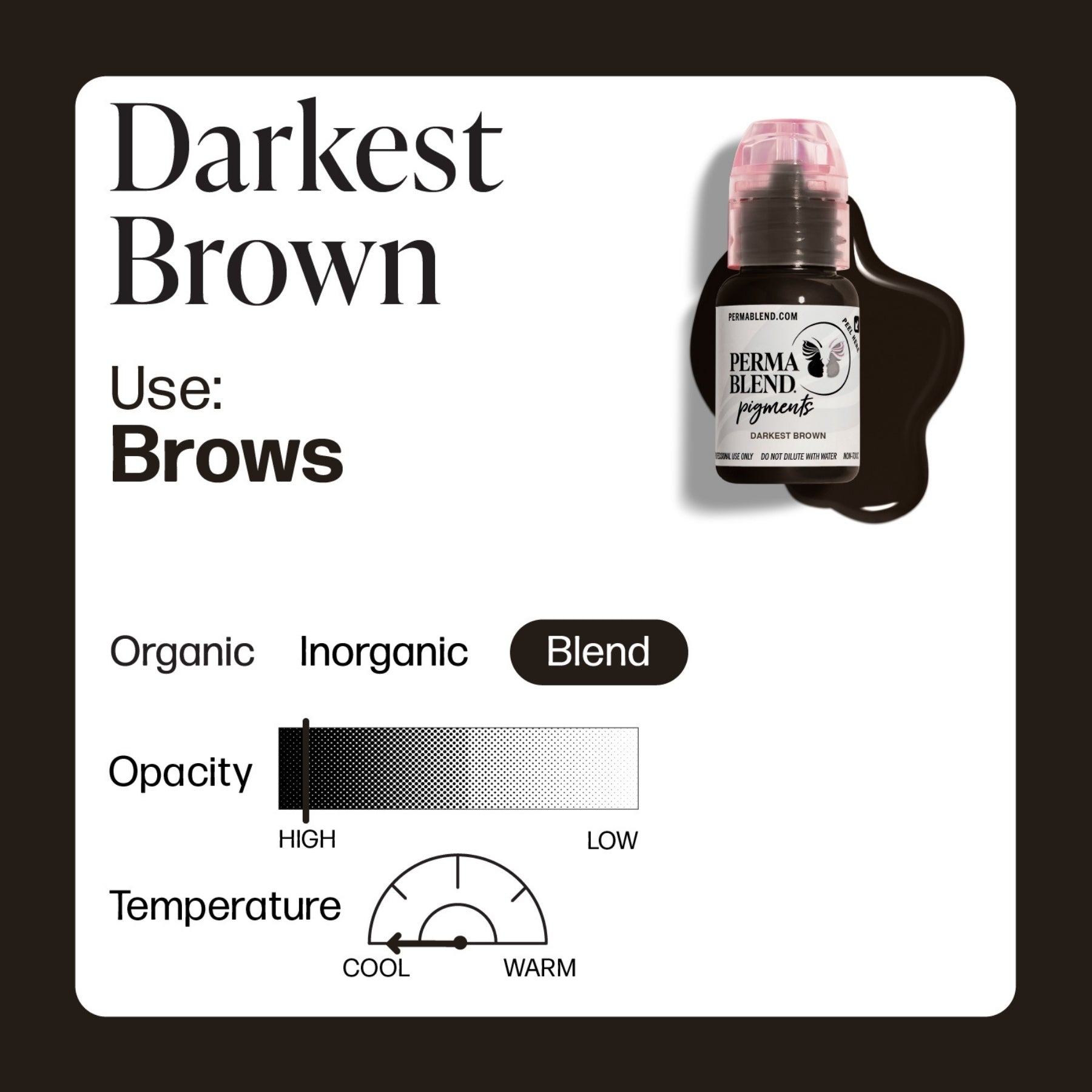Perma Blend Eyebrow Pigments - Brow Shades - Tina Davies Professional