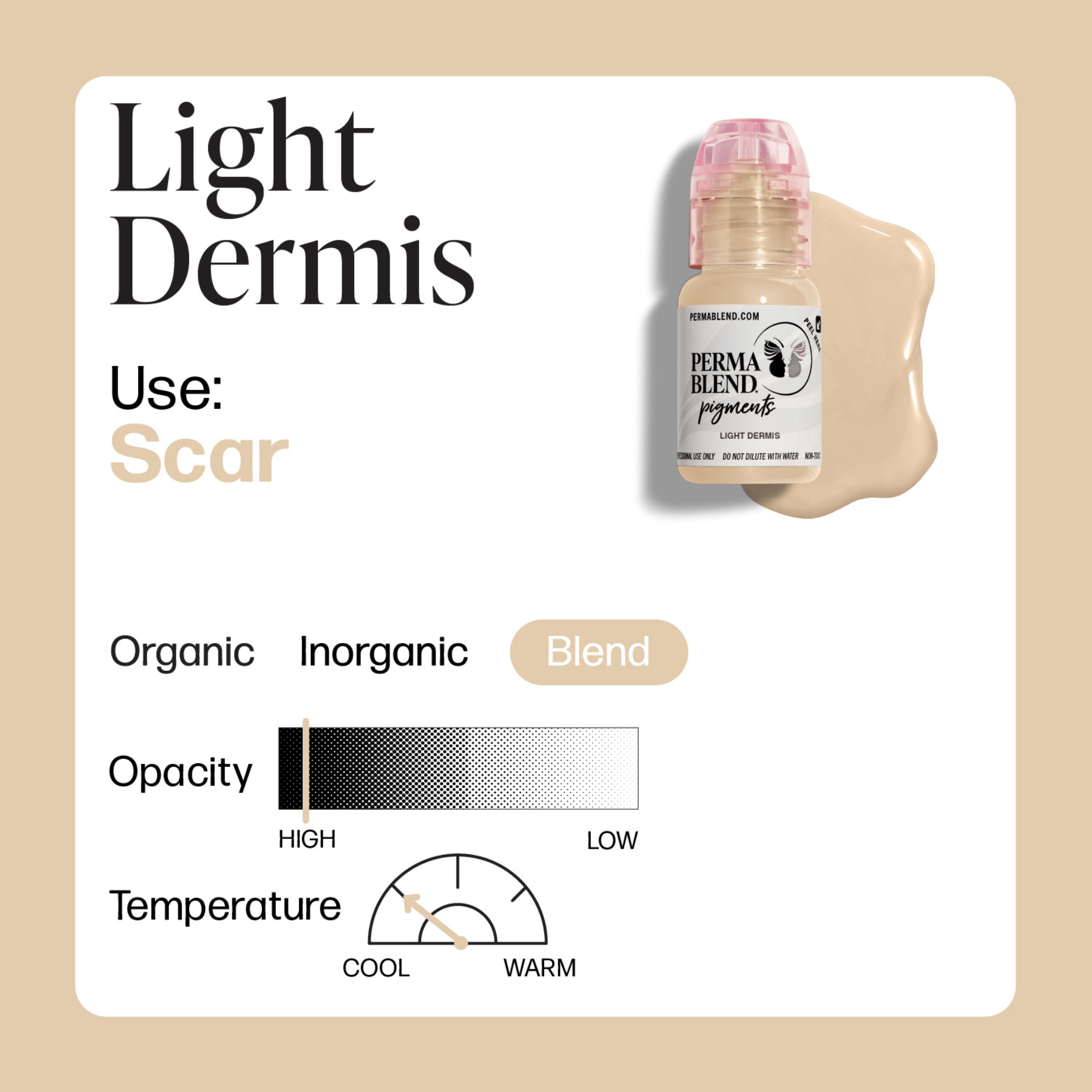 Perma Blend Scar Pigment Shades - Tina Davies Professional