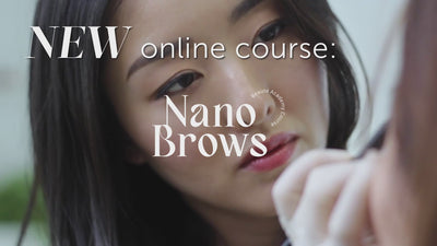 Beauté Academy Nano Brows Online Training Course Trailer Video for Permanent Makeup Artists on The Collective.